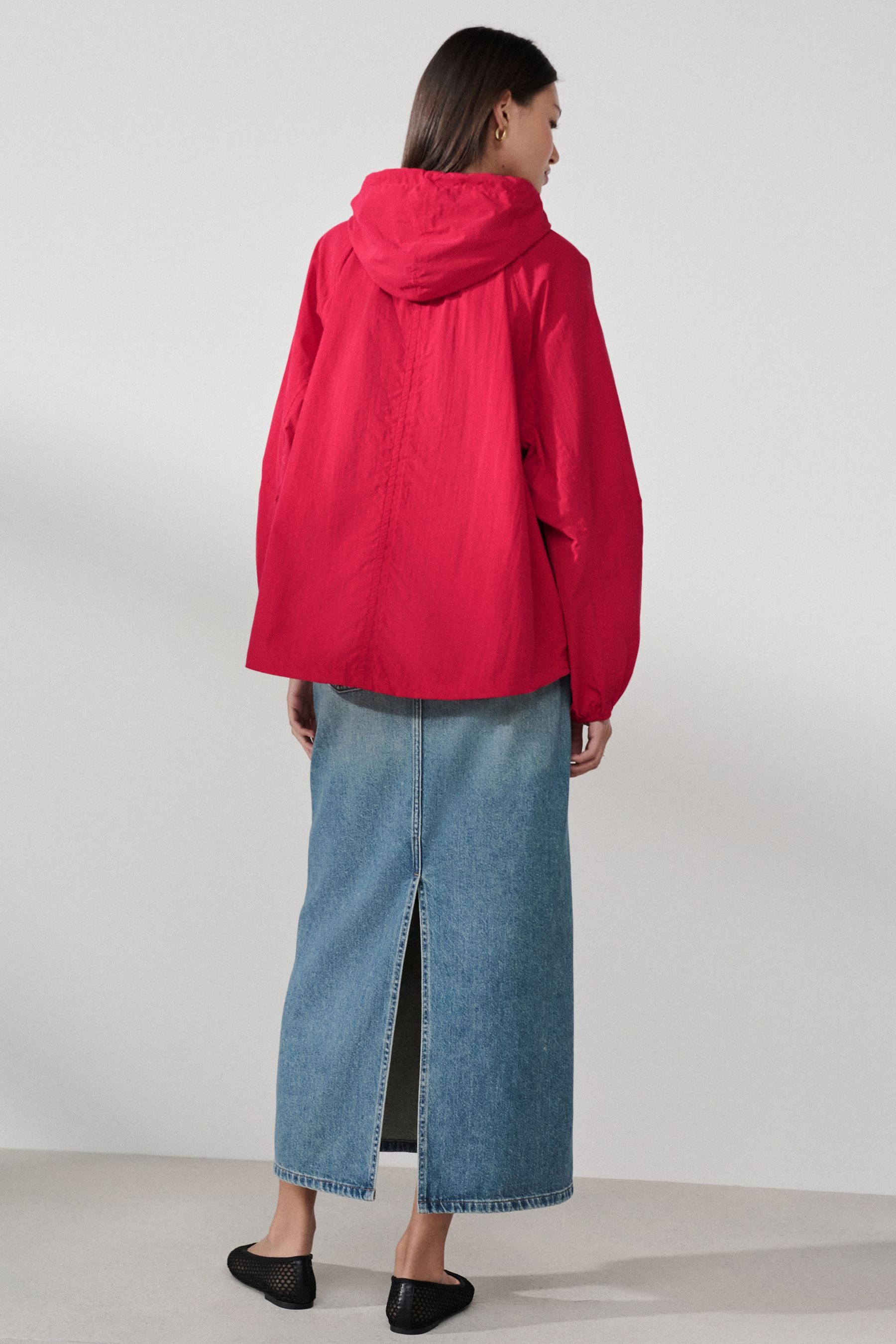 Next Regenjacke Wasserabweisende Regenjacke, Kurzgröße (1-St)