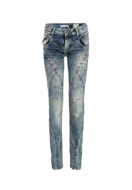 Cipo & Baxx Slim-fit-Jeans mit Ziernähten in Straight Fİt