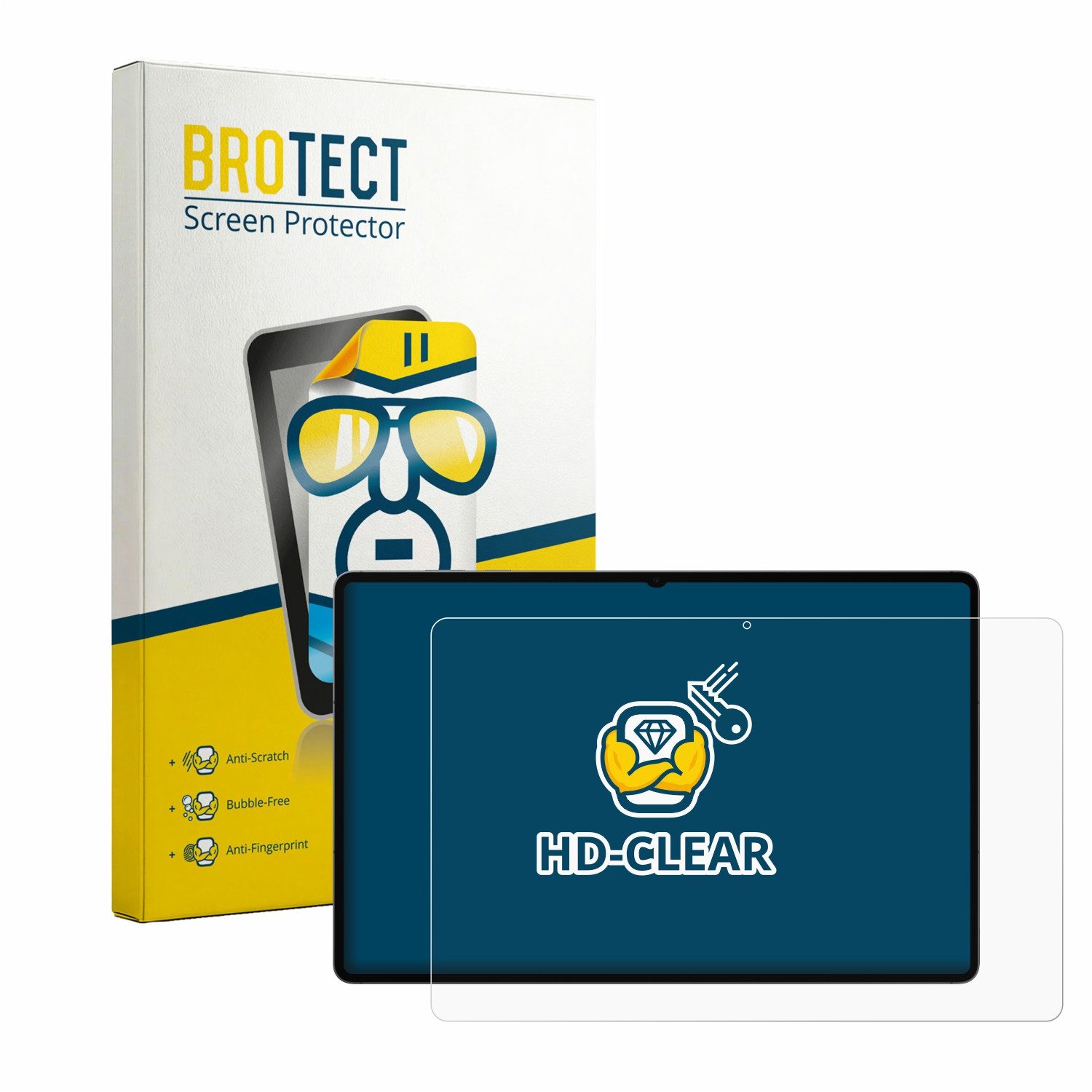 BROTECT Displayschutzfolie Schutzfolie für Samsung Galaxy Tab S11 Ultra, Displayschutz Schutz Folie Klar Transparent