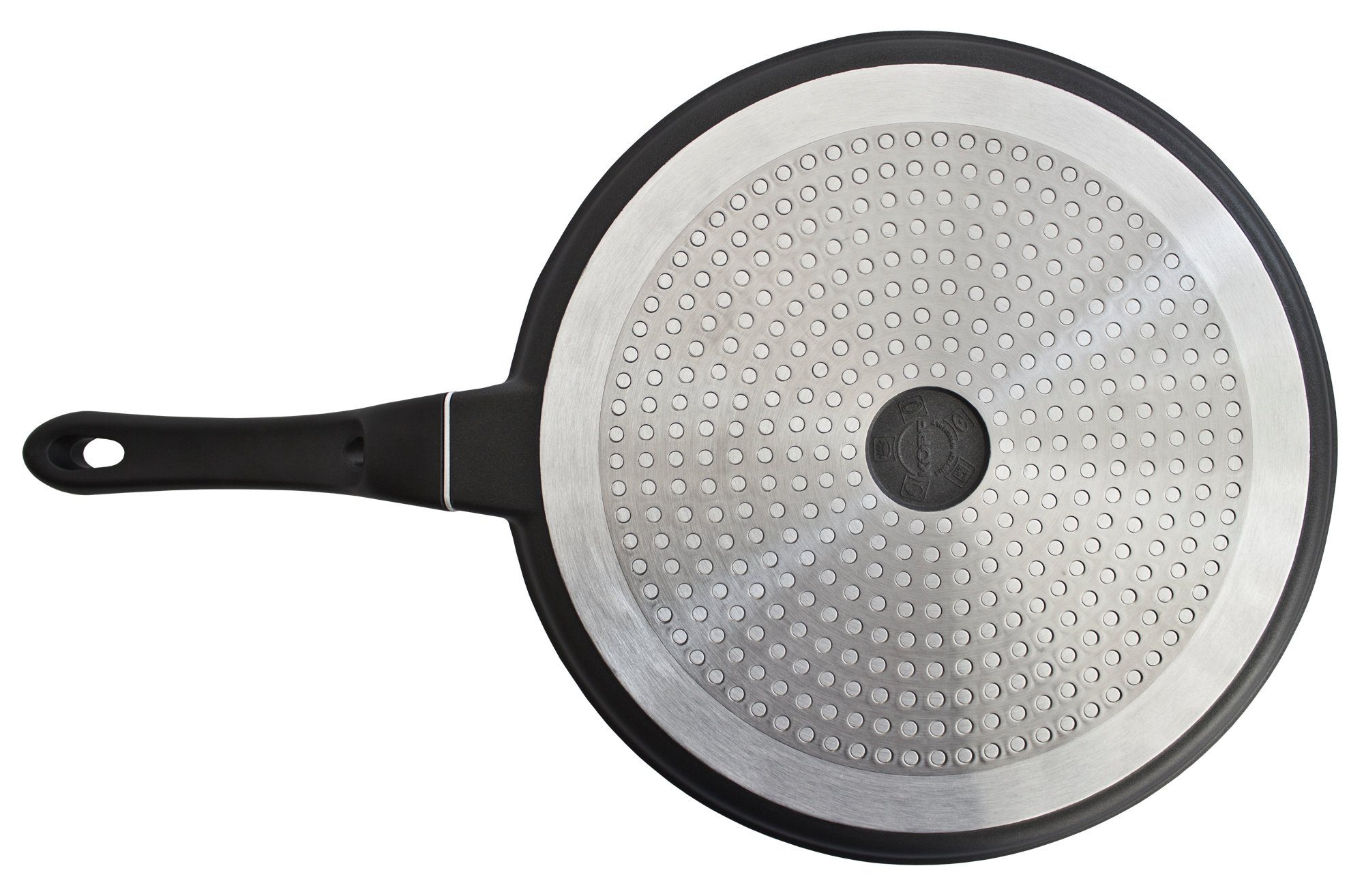 Kopf Crêpepfanne Marra, Aluminiumguss, 28 cm, ILAG Beschichtung, inkl. Teigverteiler