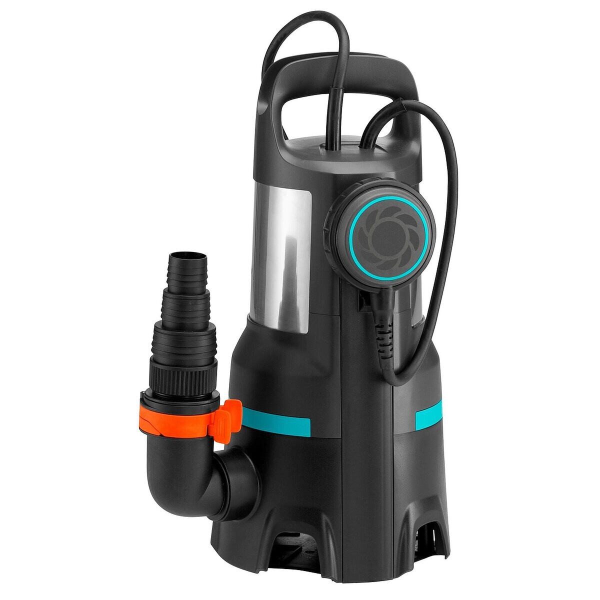 GARDENA Schmutzwasser-Tauchpumpe 25000, max. Fördermenge 25.000 l/h, Förderhöhe max. 11 m