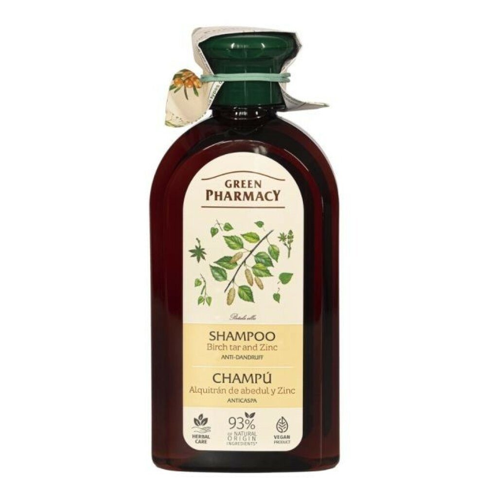 Elfa Pharm Haarshampoo »Grüne Apotheke Anti-Schuppen-Shampoo mit Zink und  Birkensalbe - 350ml«