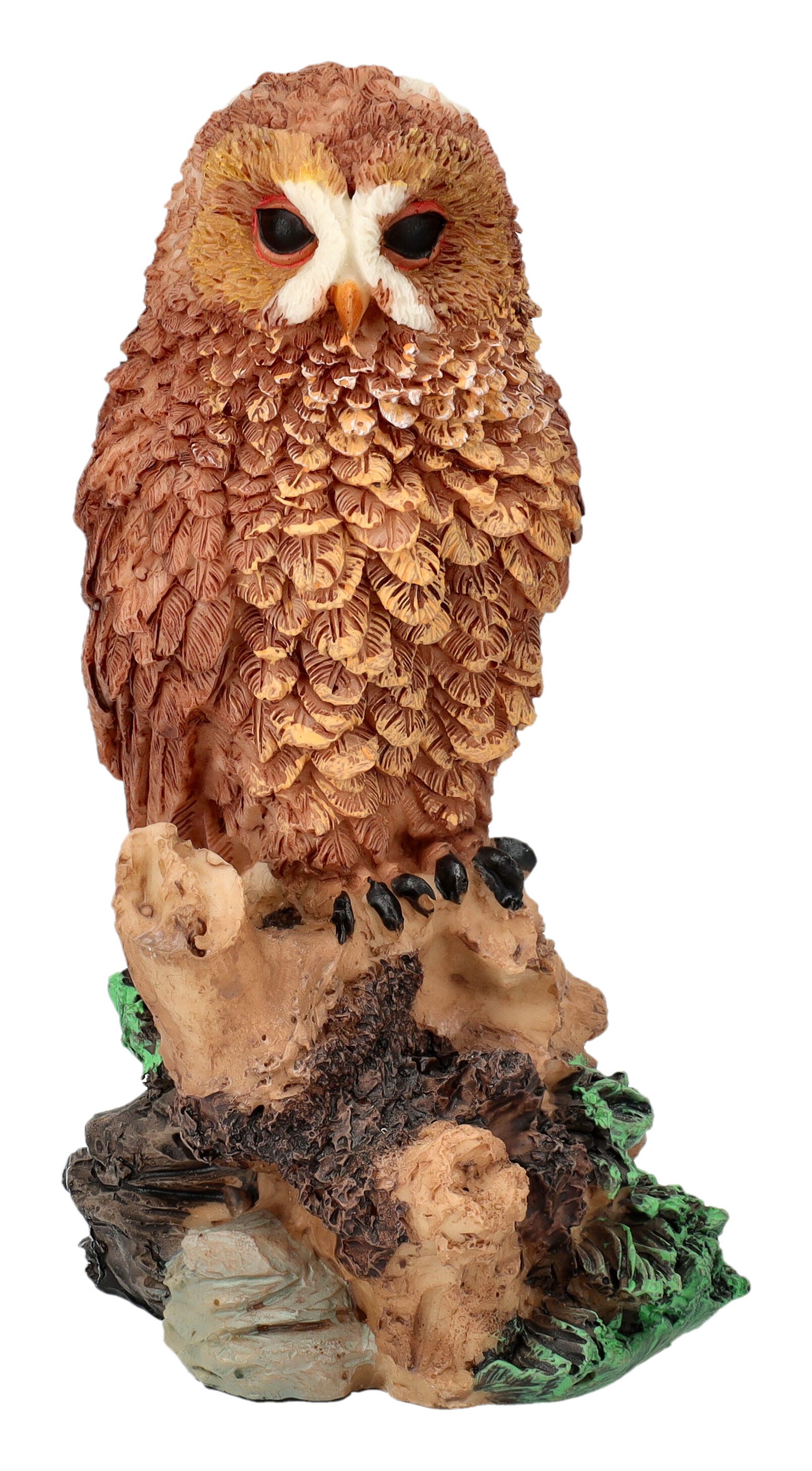 Tierfigur Eulen Figur - Brilleneule - Tierfigur Dekofigur Dekoration Deko