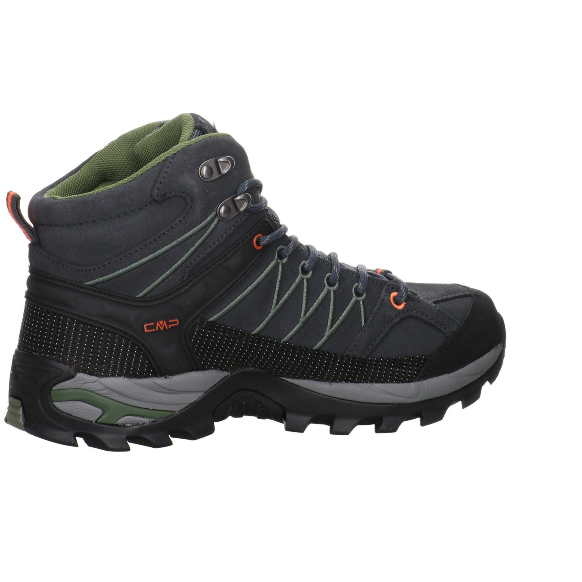 Rigel Outdoor Herren CMP Outdoorschuh ANTRACITE-TORBA Mid Leder-/Textilkombination Outdoorschuh Schuhe