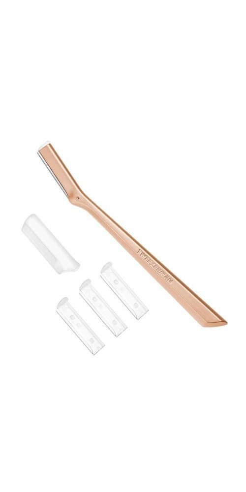 TWEEZERMAN Make-up Tweezerman Facial Razor Rose Gold