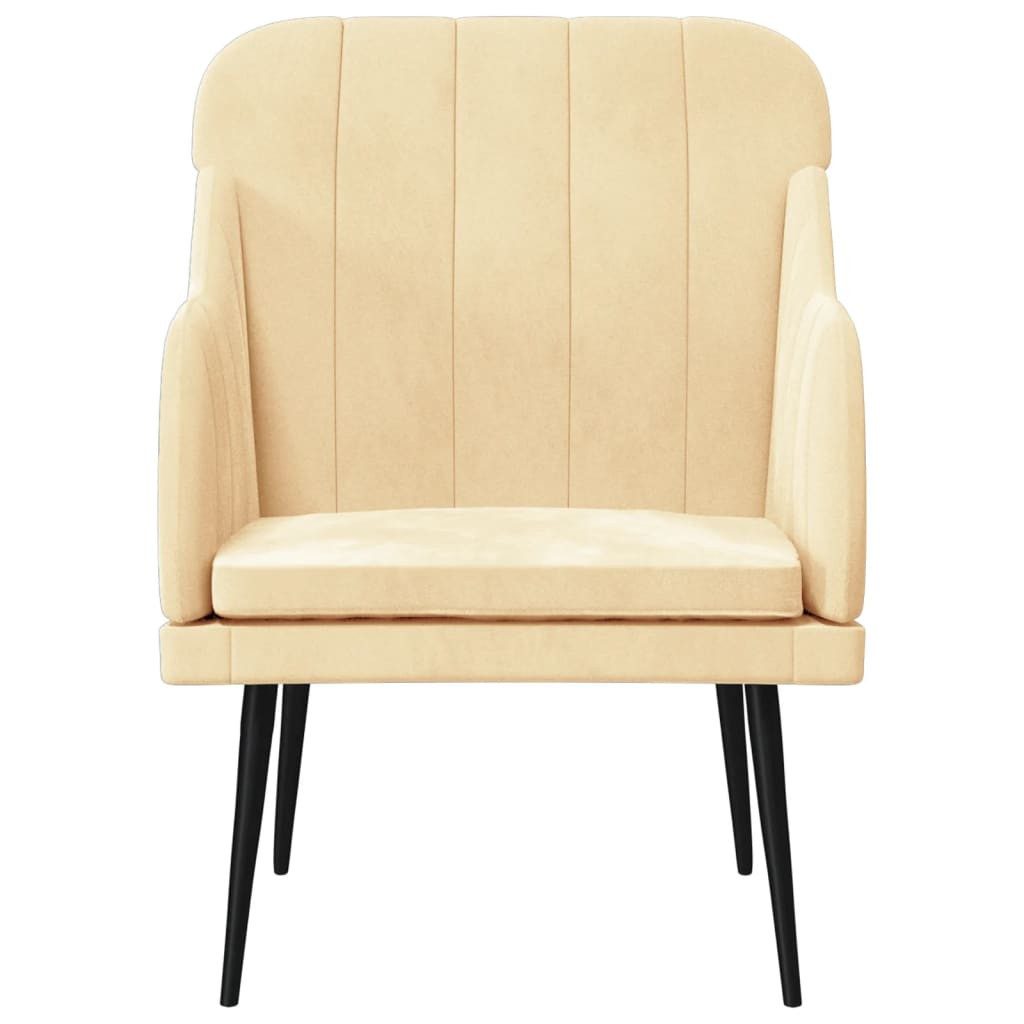 vidaXL Sessel Sessel Creme 63x76x80 cm günstig online kaufen