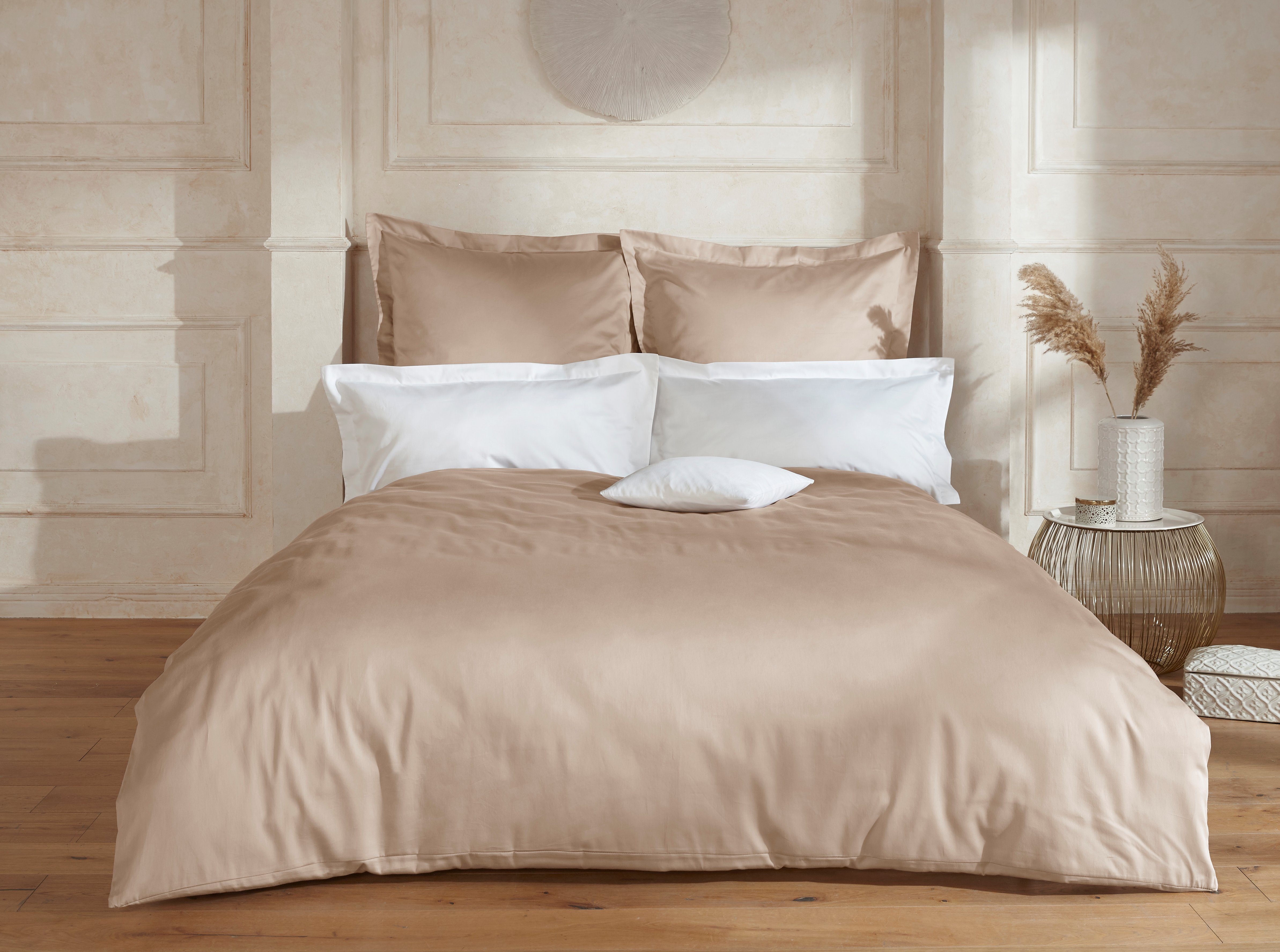 OTTO home Kissenbezug Mila, (2 Stück), Satin Qualität, in Uni Design – Bild 5 von 5