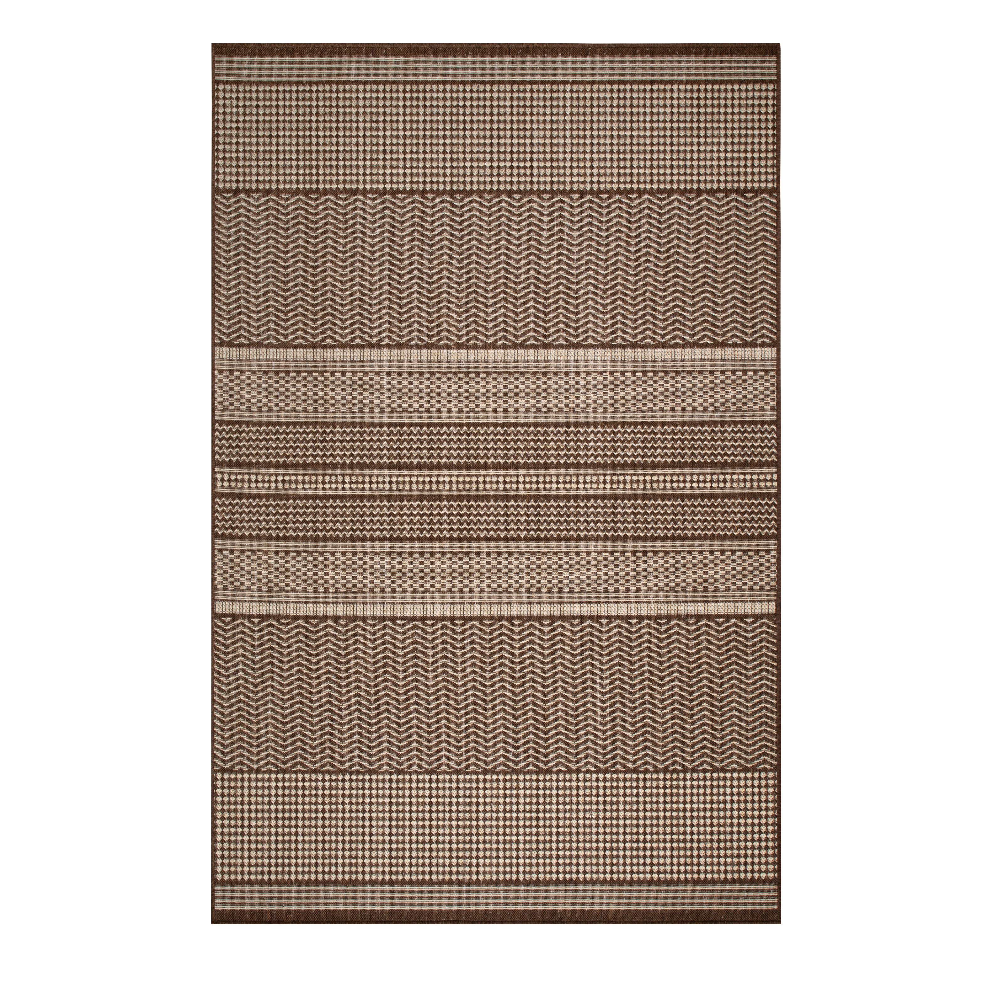 oKu-Tex Outdoorteppich PLUTUS In- & Outdoor Teppich, Flachgewebe, Sisaloptik, rechteckig, Höhe: 3 mm