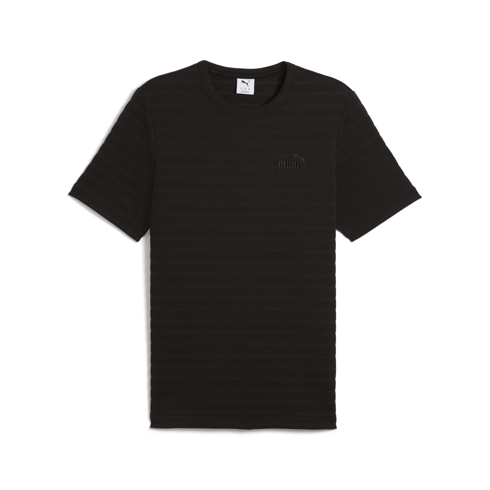 PUMA T-Shirt Essentials Elevated Strukturiertes T-Shirt günstig online kaufen