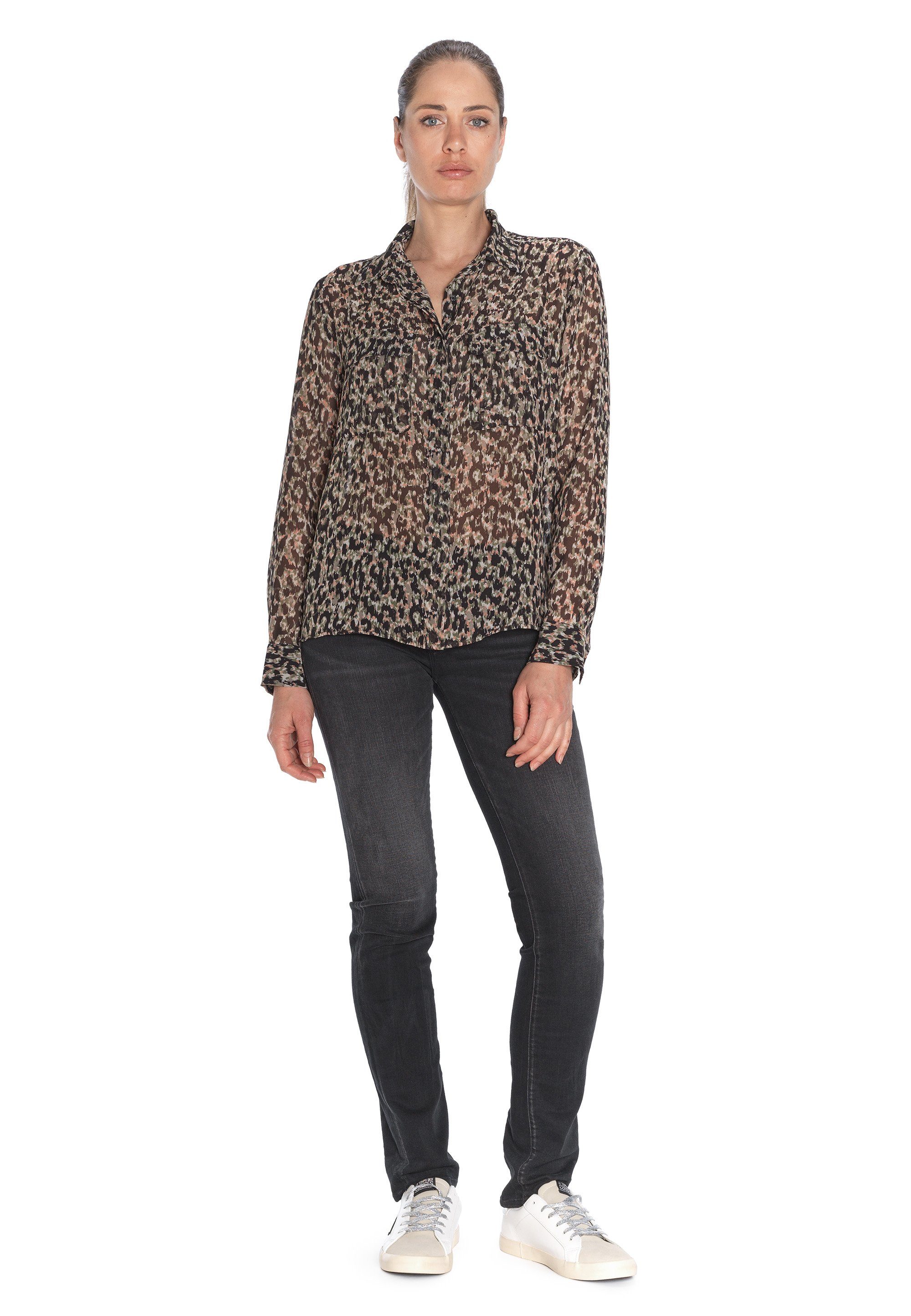 Le Temps Des Cerises in Leo-Design WILSON Bluse tollem Klassische