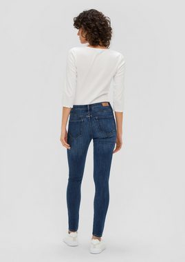 s.Oliver 5-Pocket-Jeans Jeans Izabell / Skinny fit / Mid rise / Skinny leg Waschung