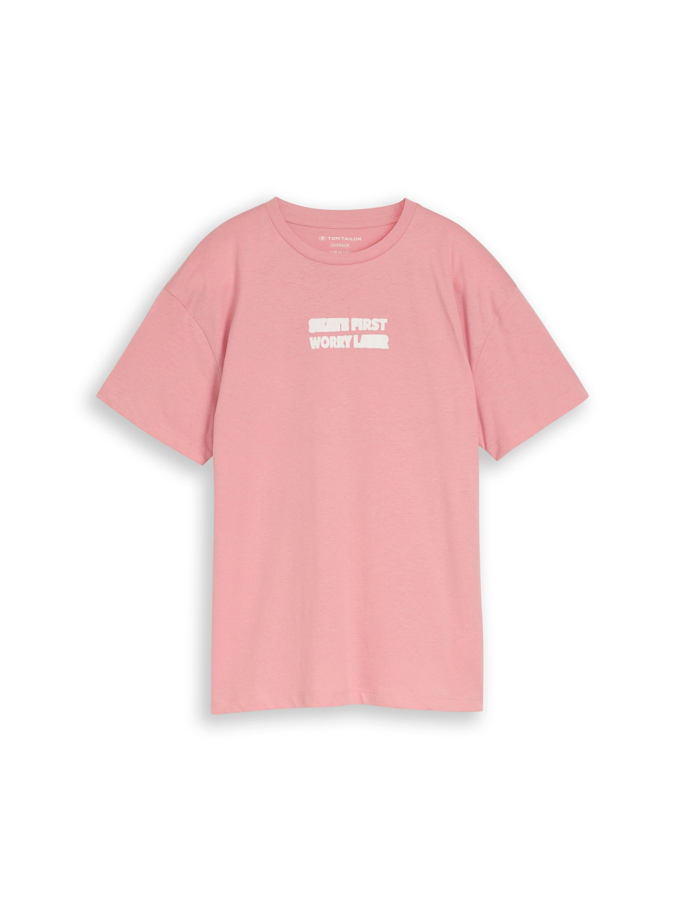 TOM TAILOR Kurzarmshirt mit Frontprint und großem Rückenprint / für Boys