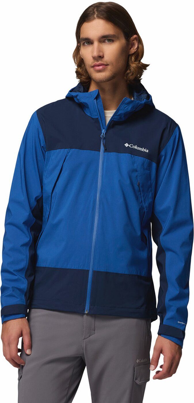 Columbia Regenjacke Boulder Falls Jacket MOUNTAIN BLUE, COLLEGIATE NAVY