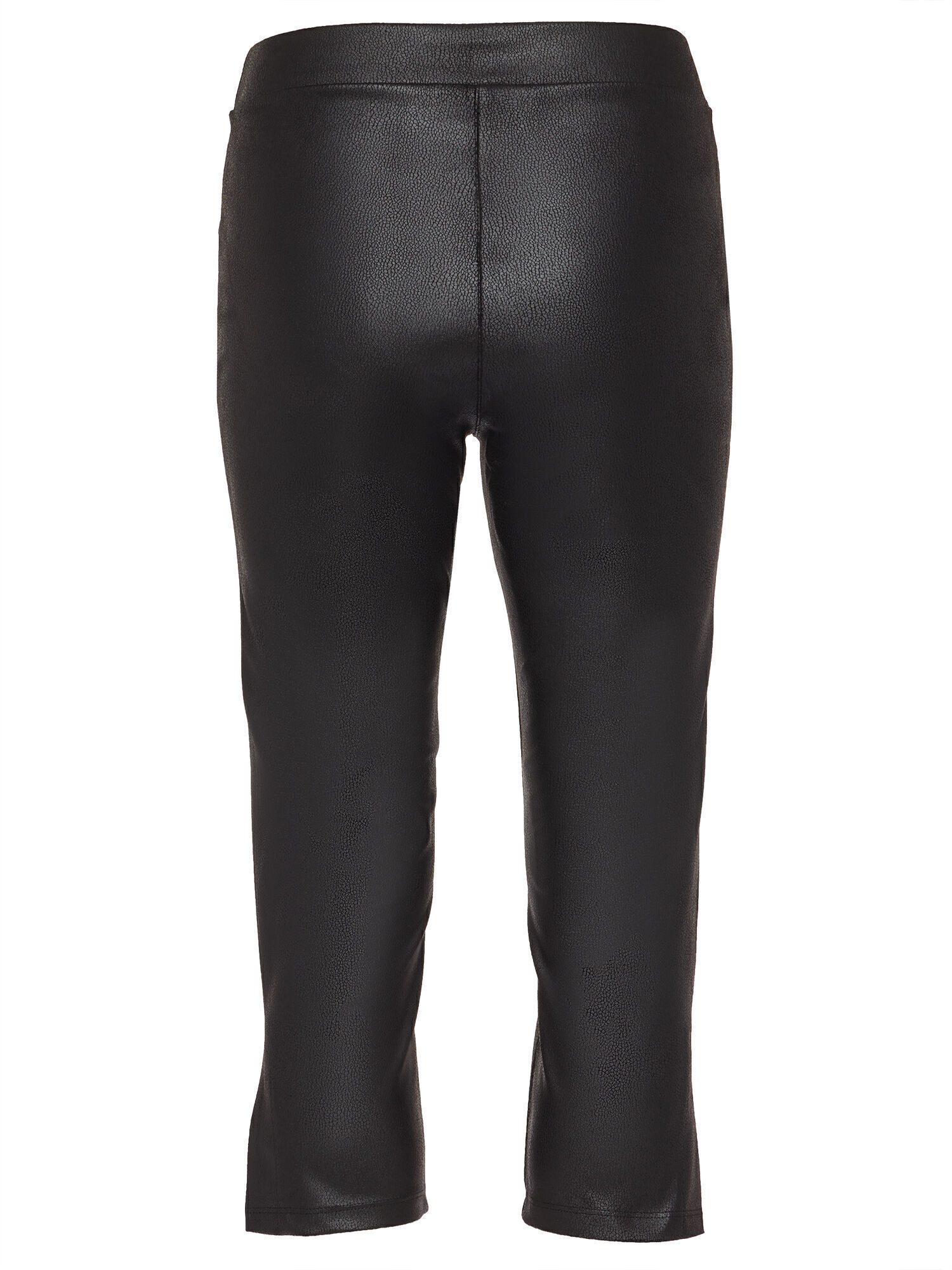 MONACO blue Lederimitathose Caprihose Körpernah in Lammnappa-Optik günstig online kaufen