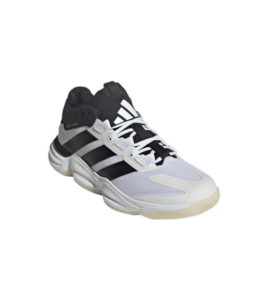 adidas Performance Hallen-Indoorschuhe Courtstabil (Basketball) weiss/schwarz Herren Badmintonschuh
