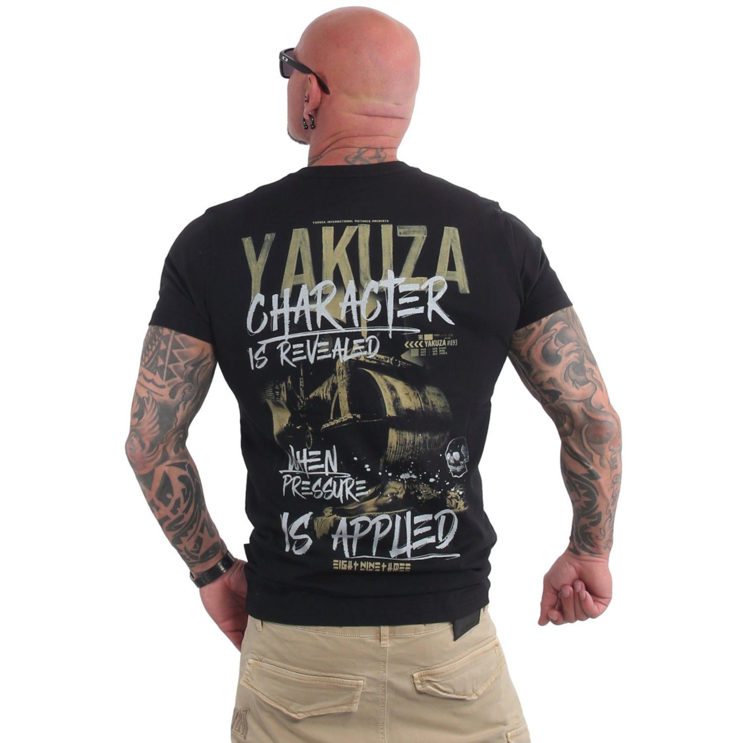 YAKUZA T-Shirt Character schwarz