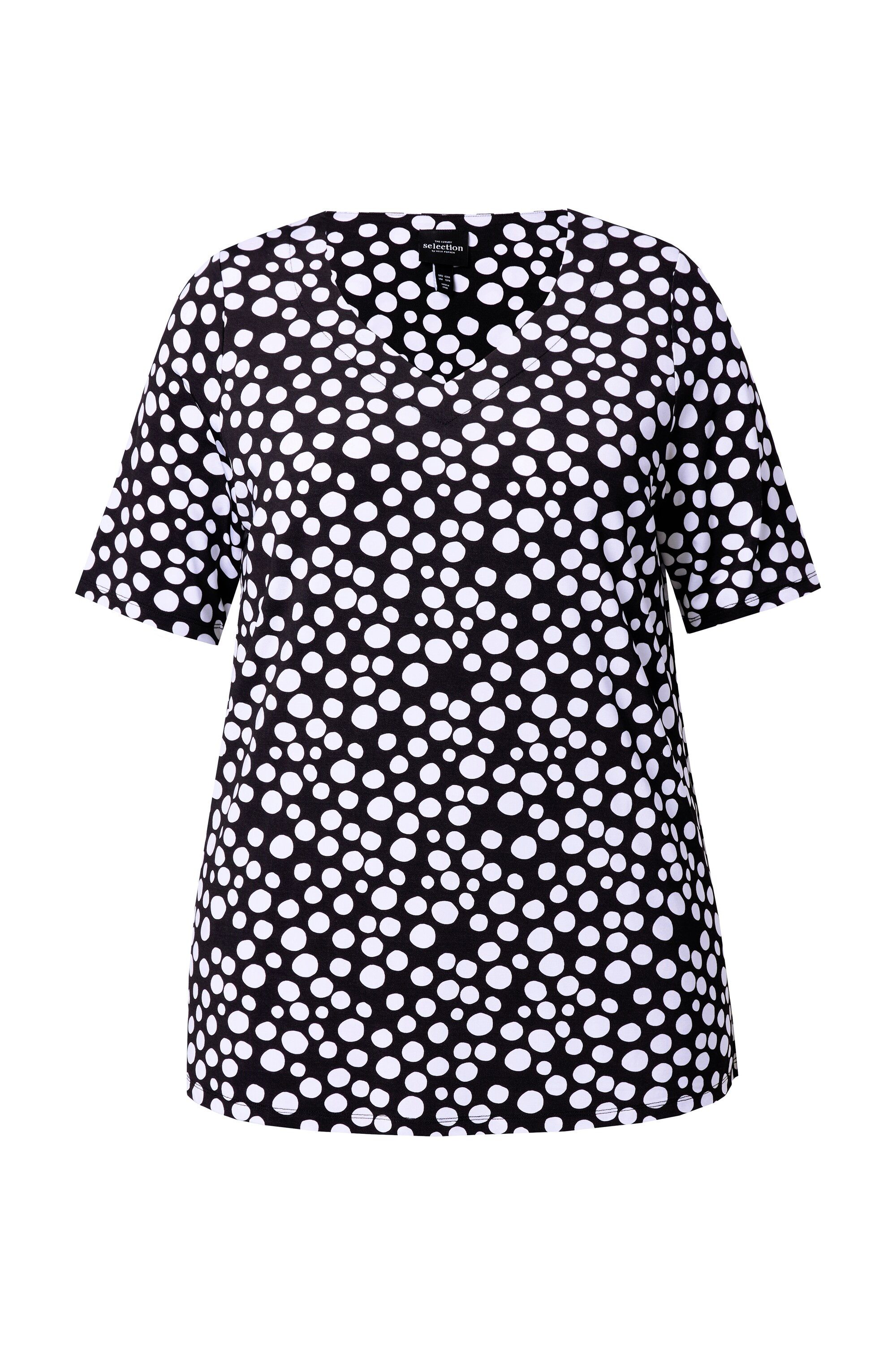 Ulla Popken T-Shirt Slinkyshirt Punkte Classic günstig online kaufen