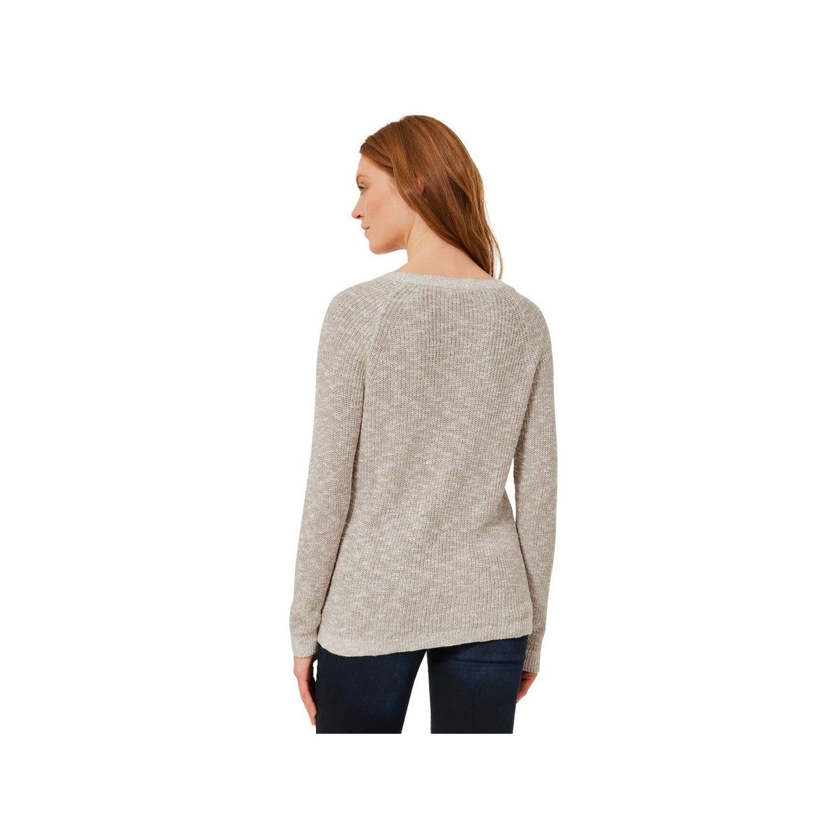 (1-tlg) taupe Strickpullover Cecil