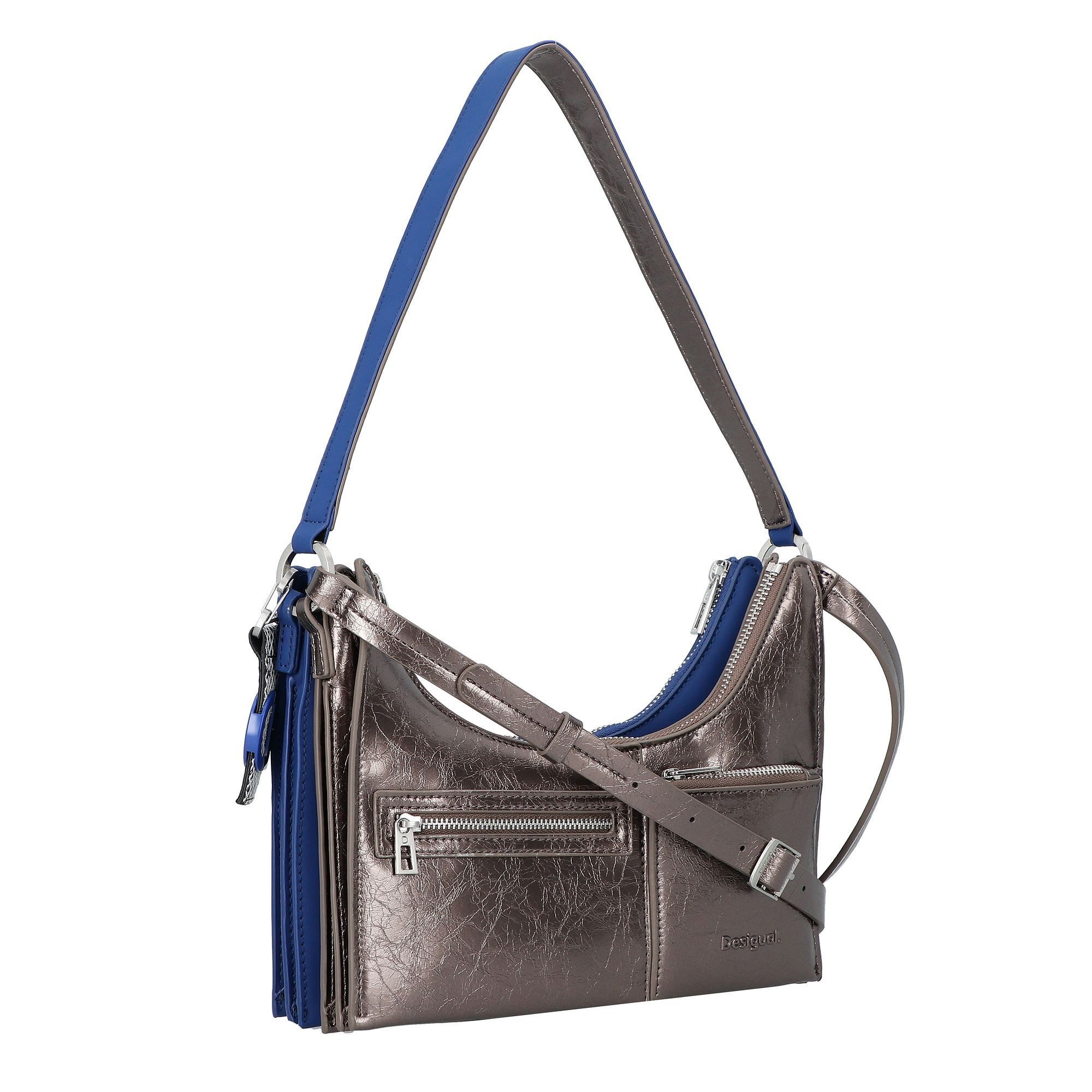 Desigual Schultertasche Delta, Polyurethan