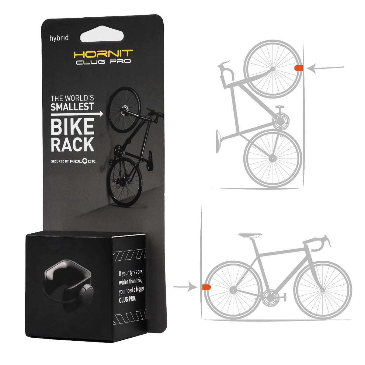 Fahrradwandhalterung