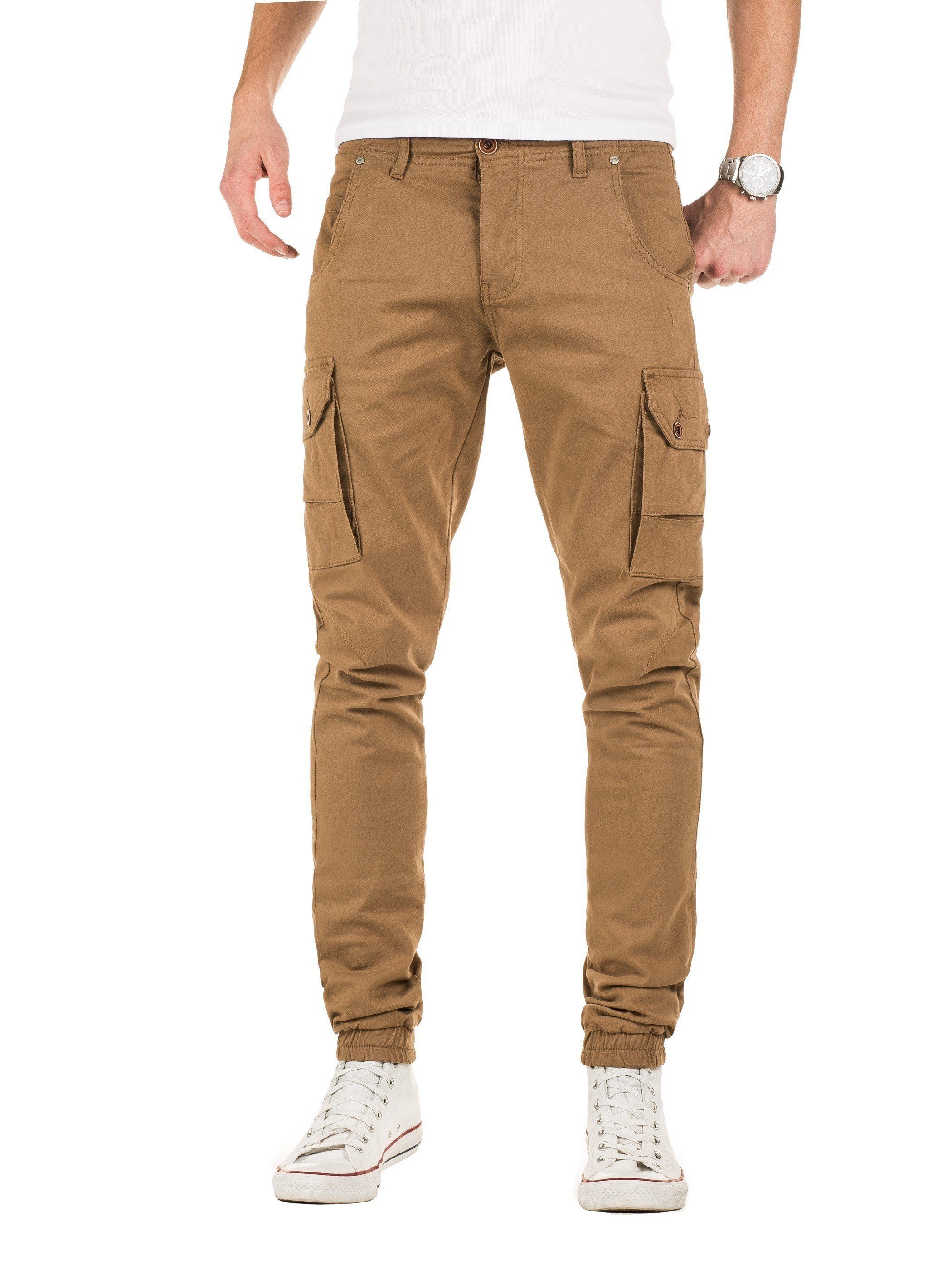 Yazubi Cargohose Z1206 Herren Slim Fit Chinohose