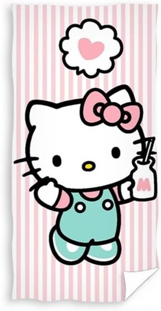 Carbotex Strandtuch Strandtuch Hello Kitty