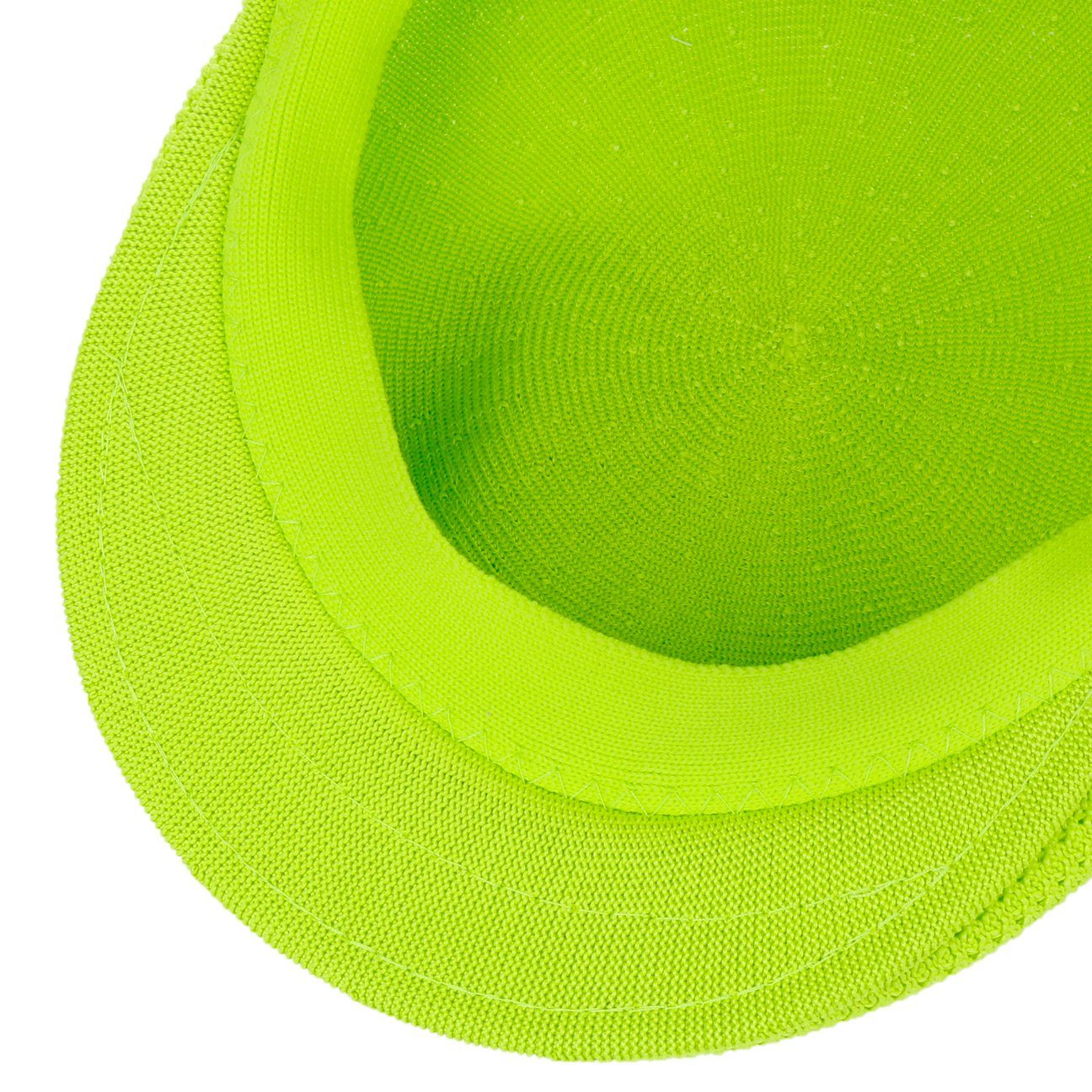 Cap grün Schiebermütze mit Kangol Flat Schirm (1-St)