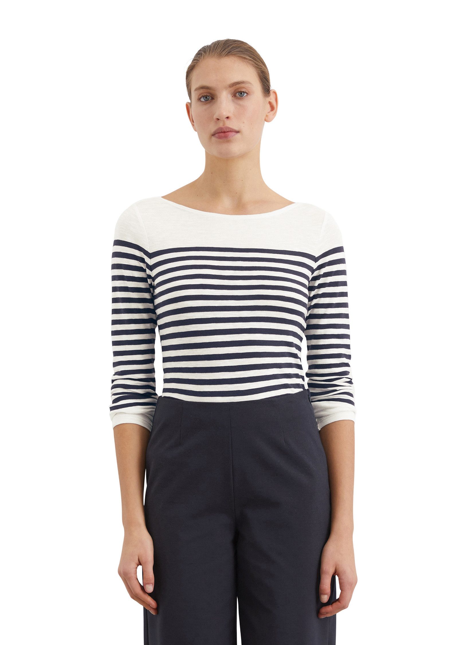 Langarmshirt aus Slubjersey