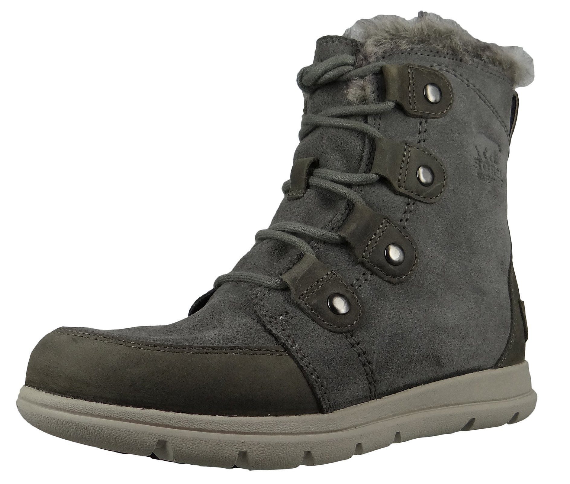 Sorel NL3039-052 Explorer Joan Quarry Black Stiefel