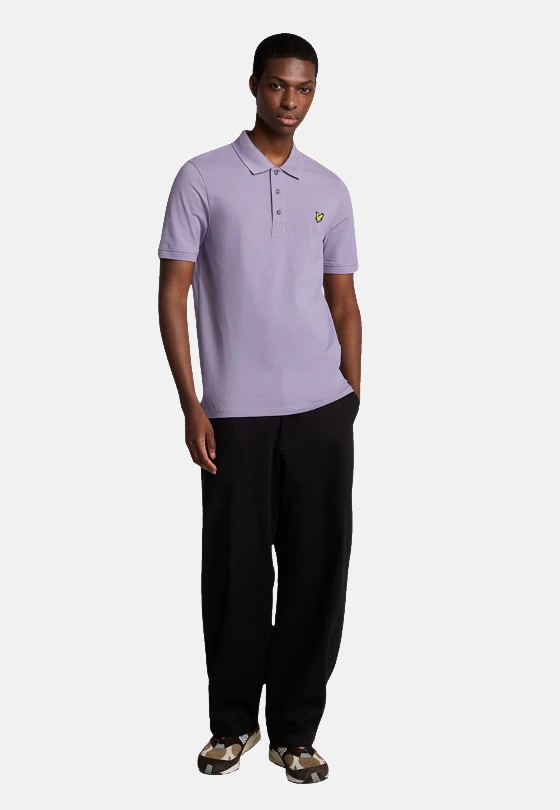 Lyle & Scott Poloshirt Poloshirt Kurzarmshirt mit Polokragen (1-tlg., 1)