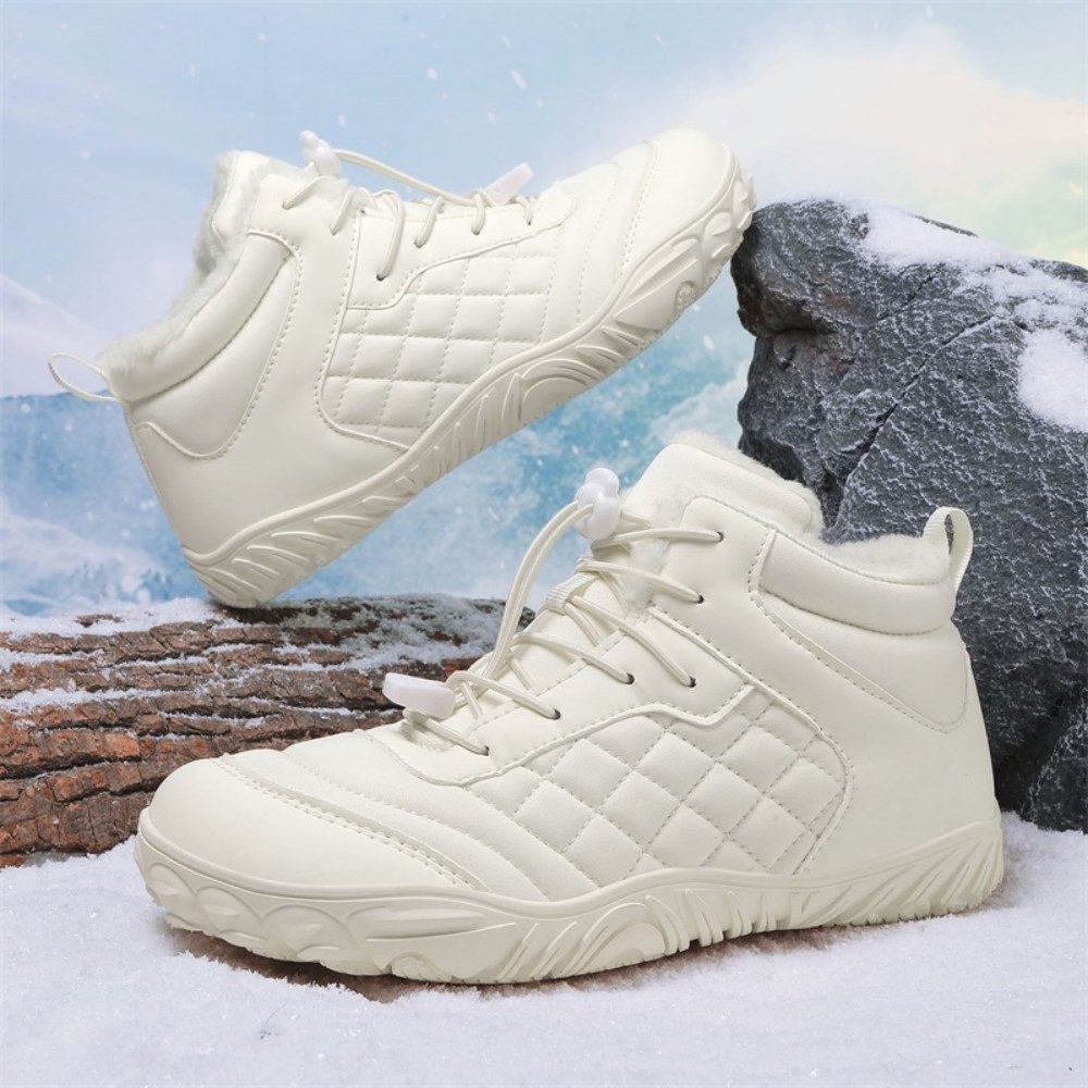 HUSK'SWARE Schneeschuhe (Warme Wanderschuhe, High-Top-Schuhe), efütterte Winterstiefel für Damen & Herrenr- ideal für kalte Tage