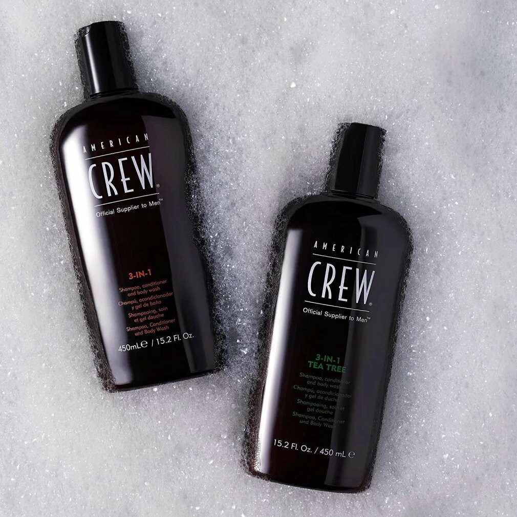 American Crew Haarshampoo Classic 3in1 Shampoo, Spülung und Körperreinigung