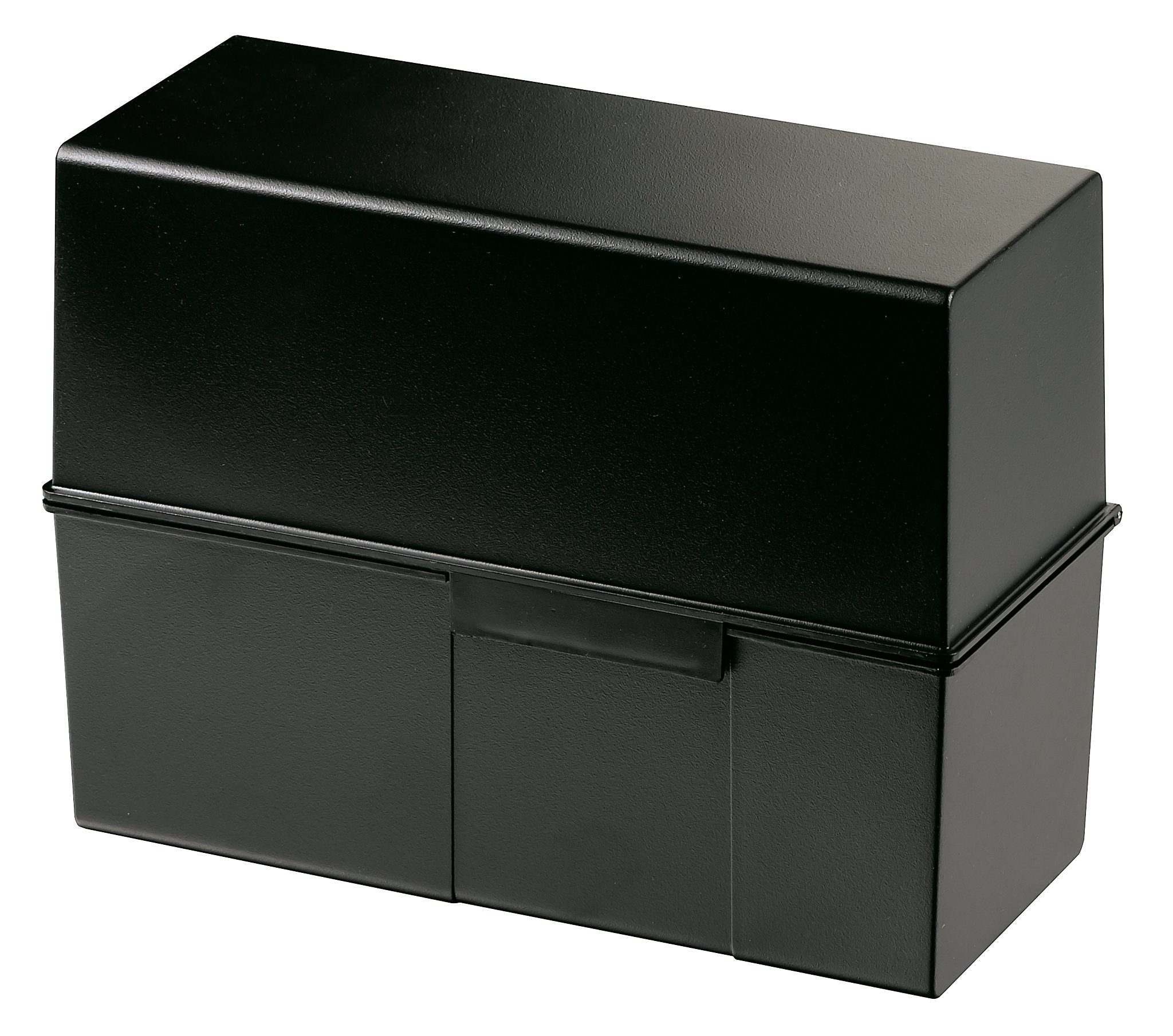 HAN Karteikasten 975-13D 3x Karteibox DIN A5 quer - Schwarz