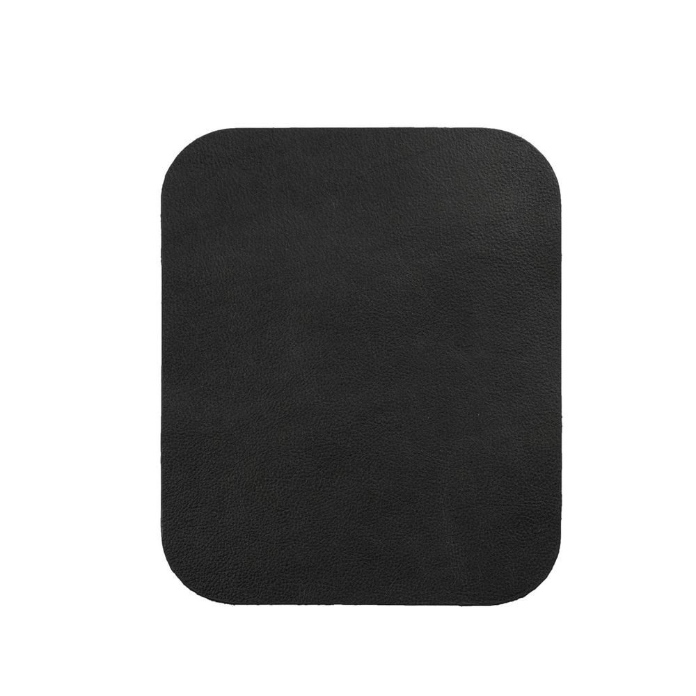 Hamosons Mauspad Hochwertiges Mousepad / Mauspad, Büffel-Leder, Schwarz, Hamosons 26304