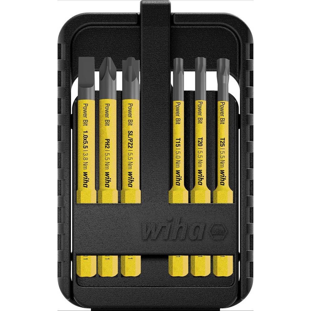 Wiha Bit-Set Bit Set Power electric gemischt, 7-tlg. inkl., EFFIZIENT ...