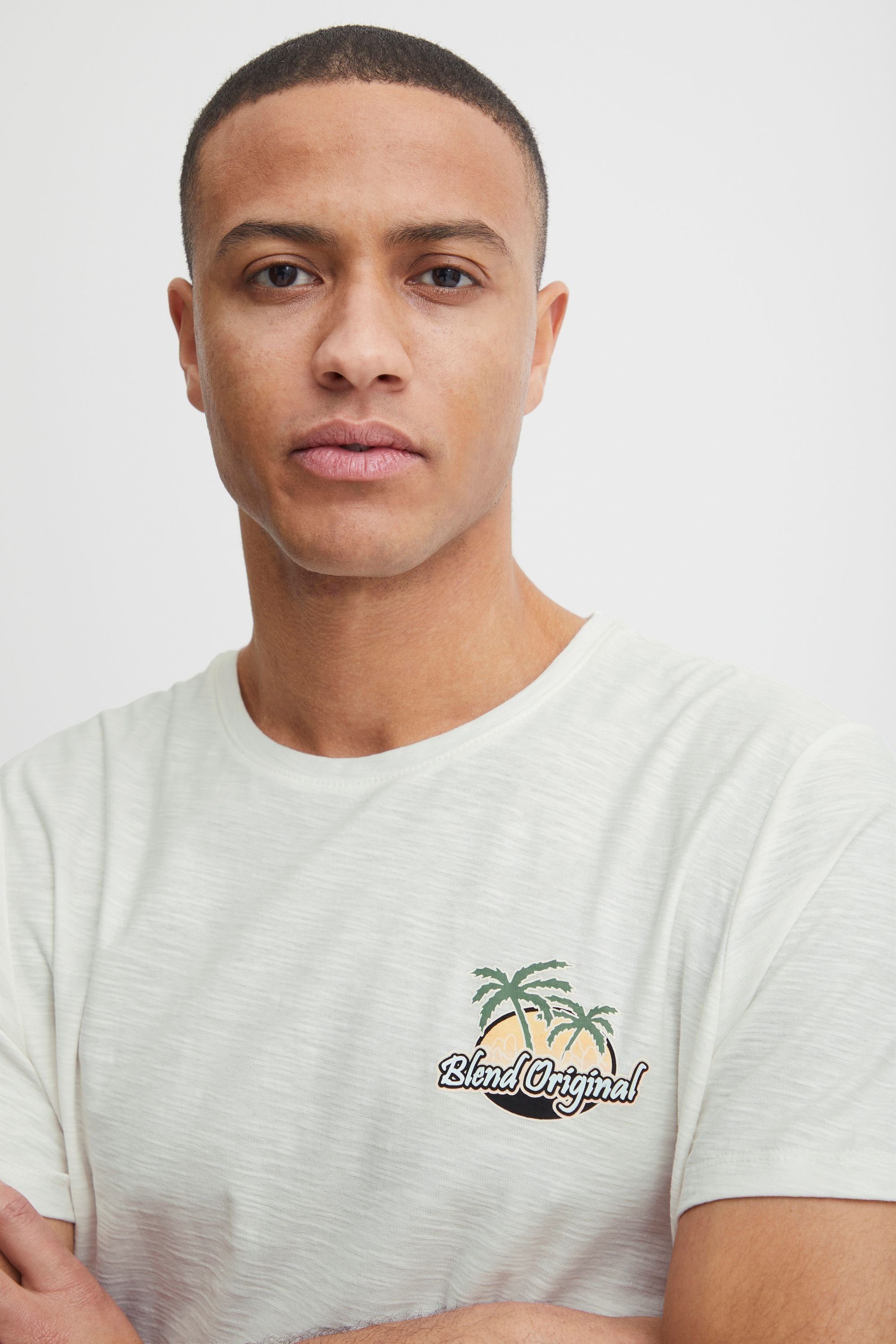 Blend T-Shirt BHTee (1-tlg) Klassisches T-Shirt mit Rundhalsausschnitt
