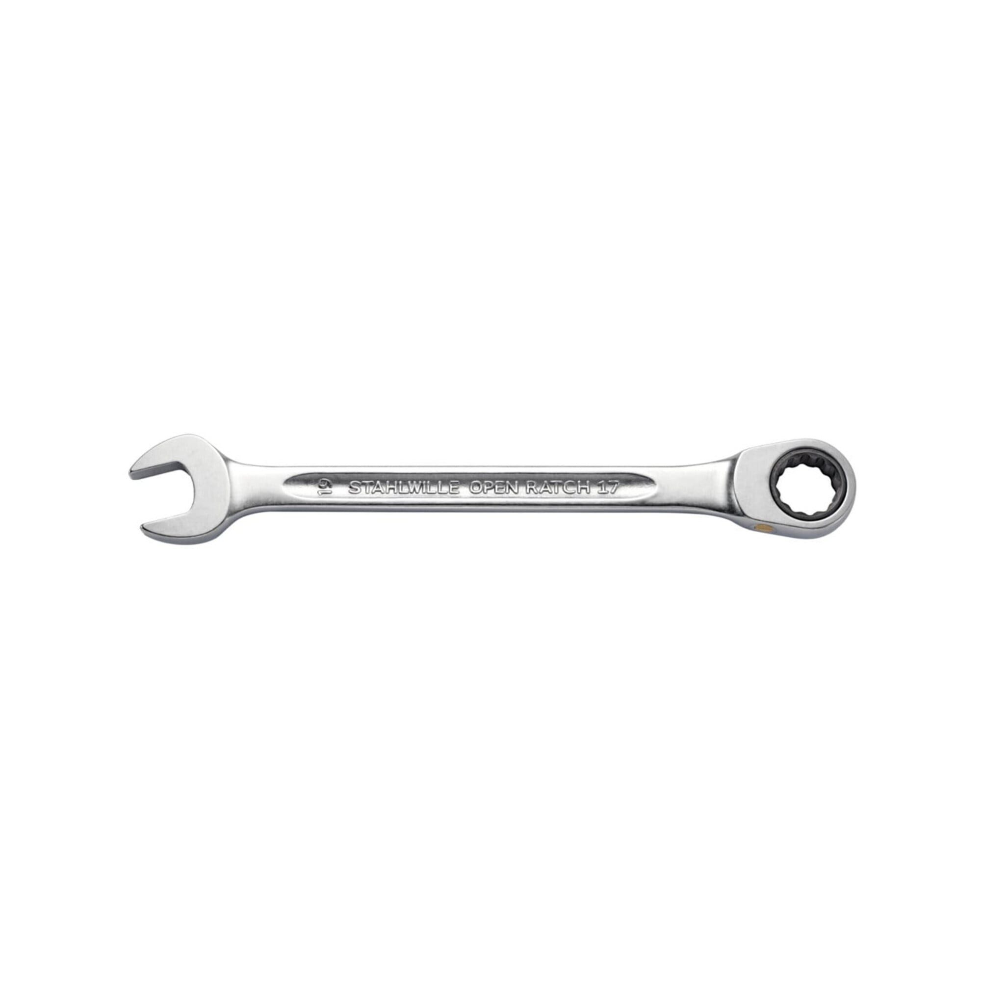 Stahlwille Ratschenringschlüssel Maulringratschenschlüssel 17F SW 19mm L.252mm STAHLWILLE