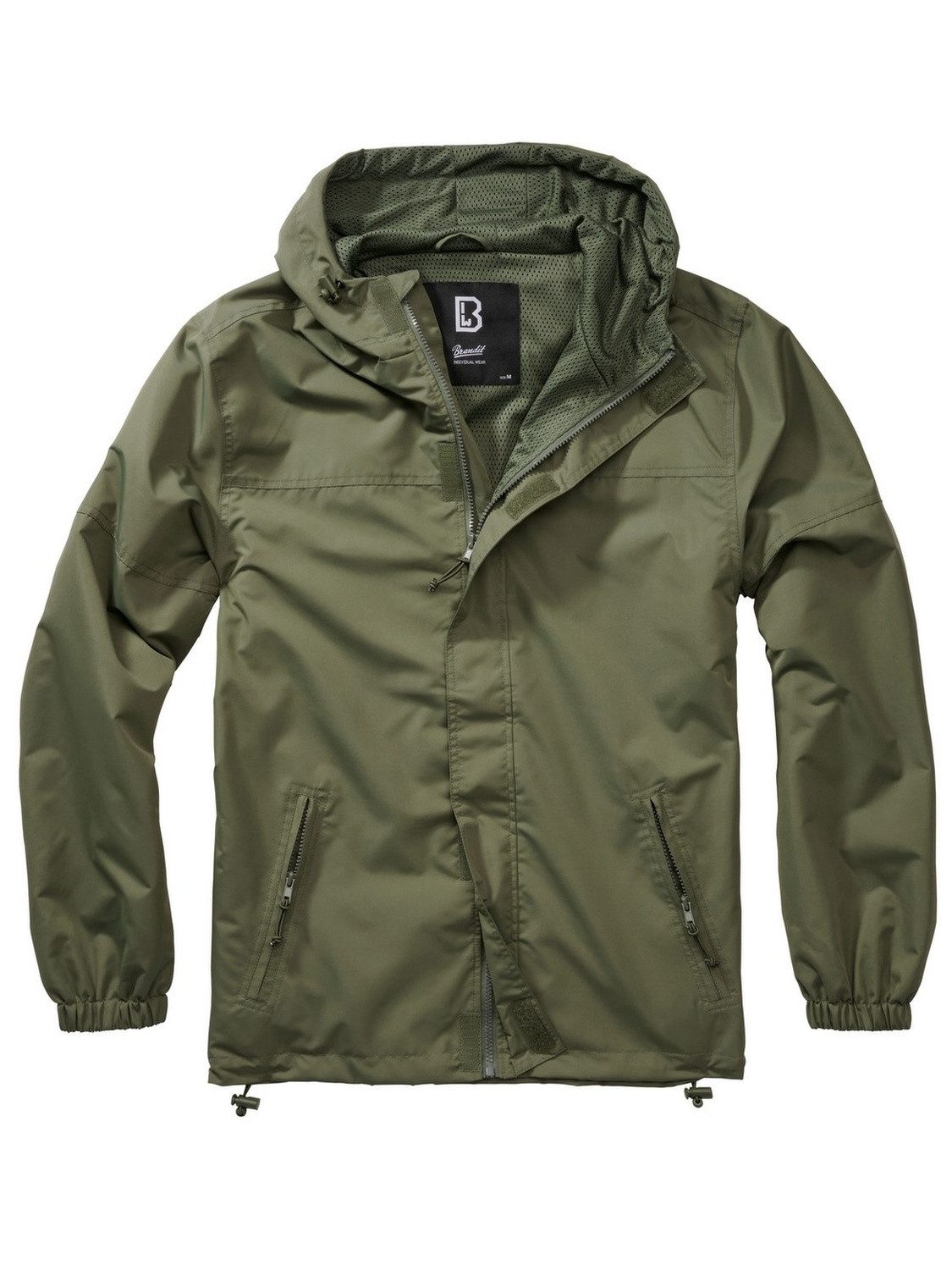 Brandit Kurzjacke Summer Windbreaker Frontzip wind- und wasserabweisend