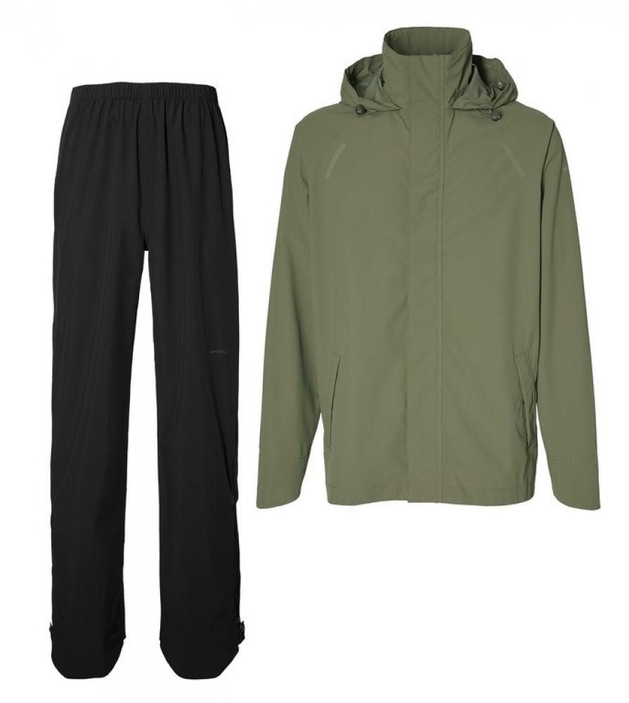 Basil Regenponcho Basil Fahrrad Regenanzug Hoga Unisex olive green, Größe L
