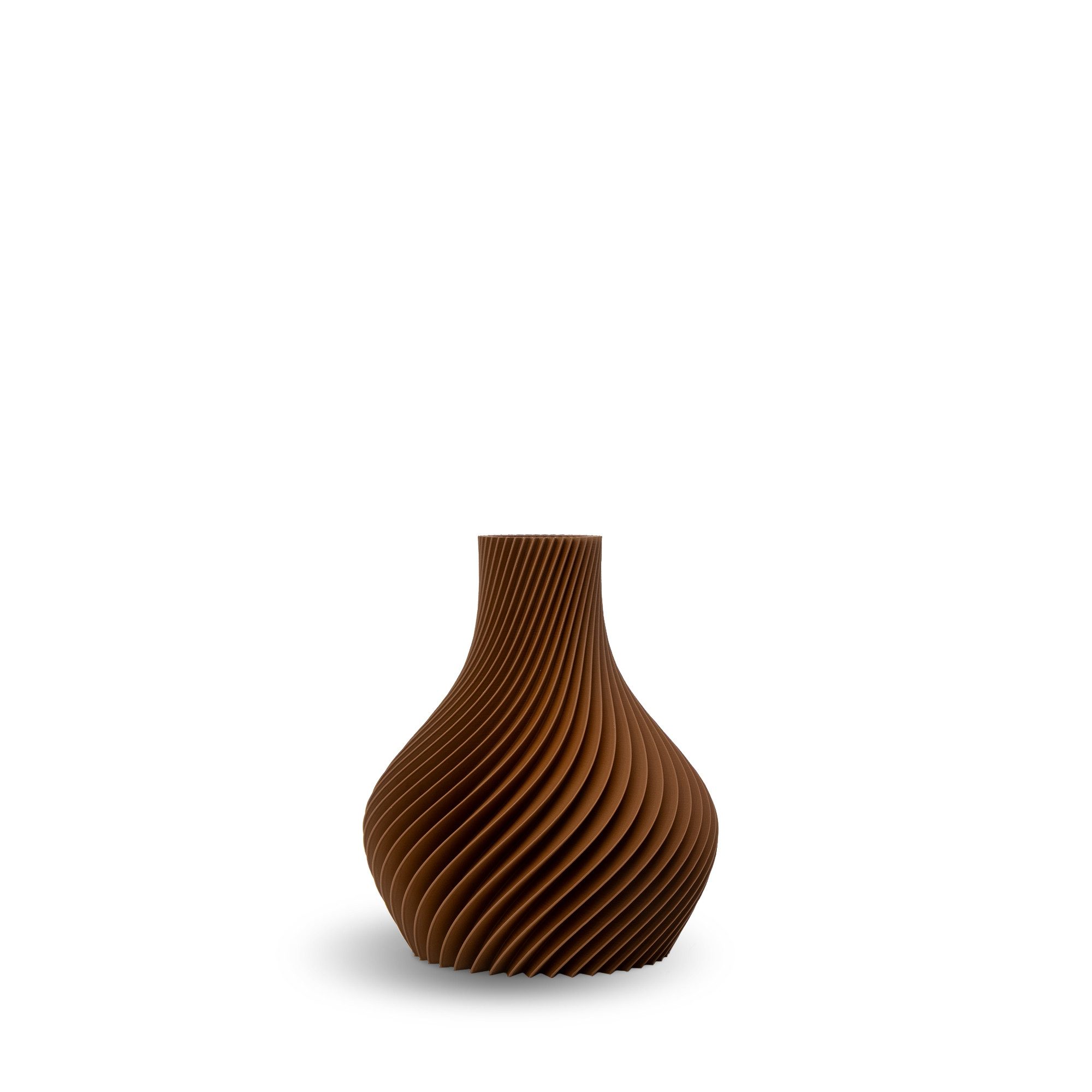 natumo Tischvase Vase Bulba Braun 12 cm