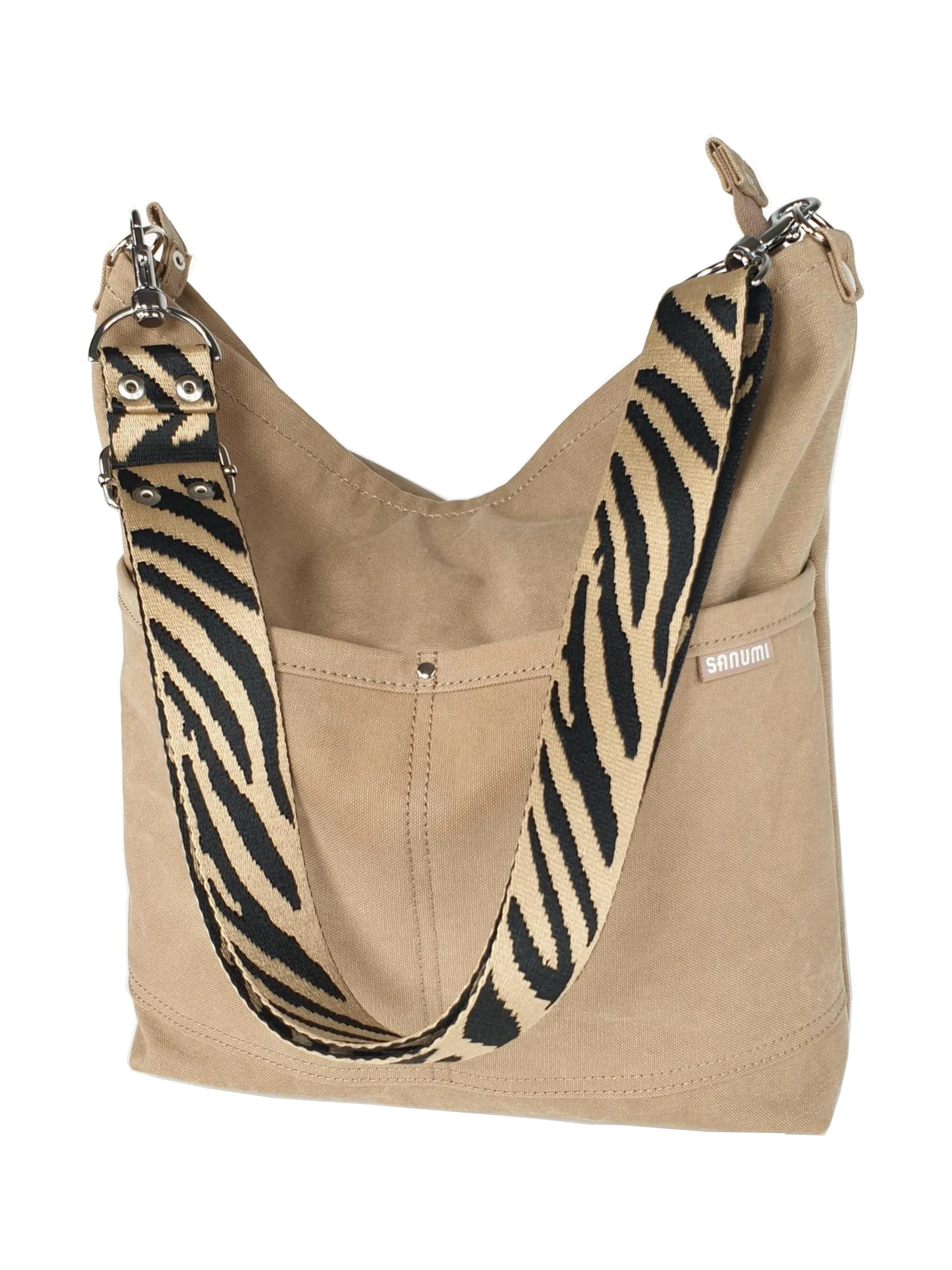 sanumi Umhängetasche Canvas Hobobag günstig online kaufen