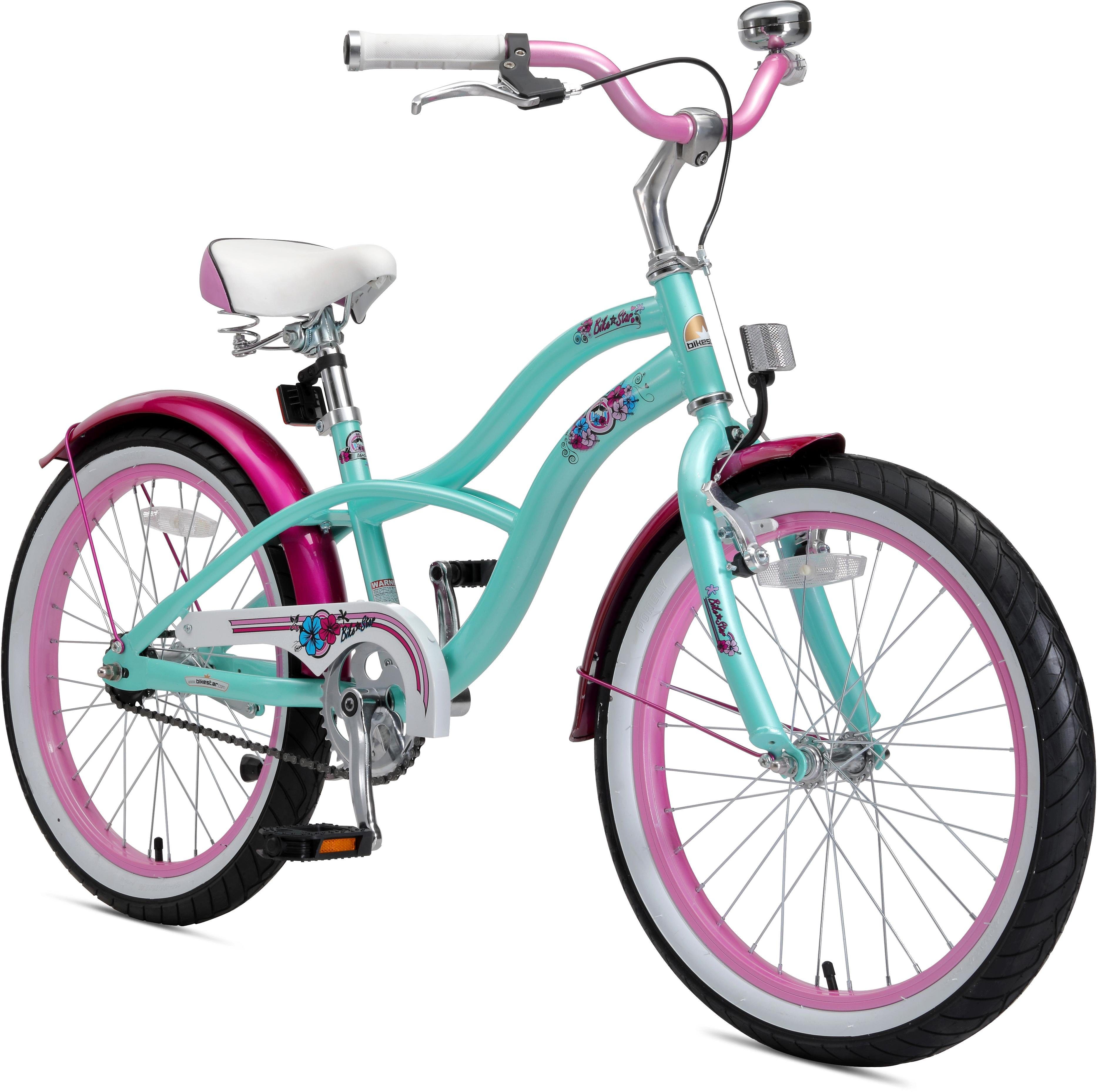 Bikestar Jugendfahrrad Cruiser, 1 Gang, für Damen
