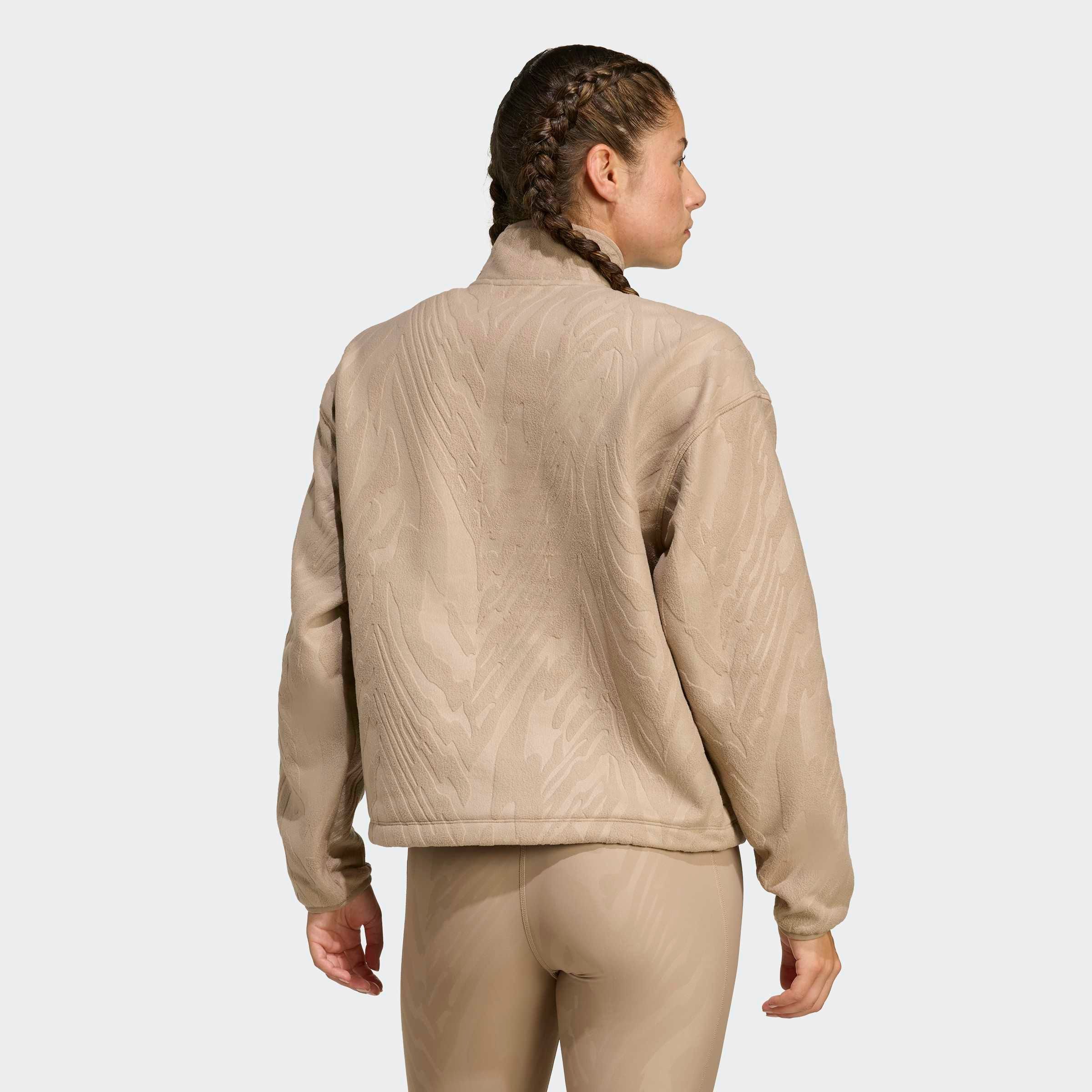 adidas Performance Rollkragenpullover AOP POLARFLEECE mit Rollkragen, etwas kürzerer Schnitt, sportlicher Stil