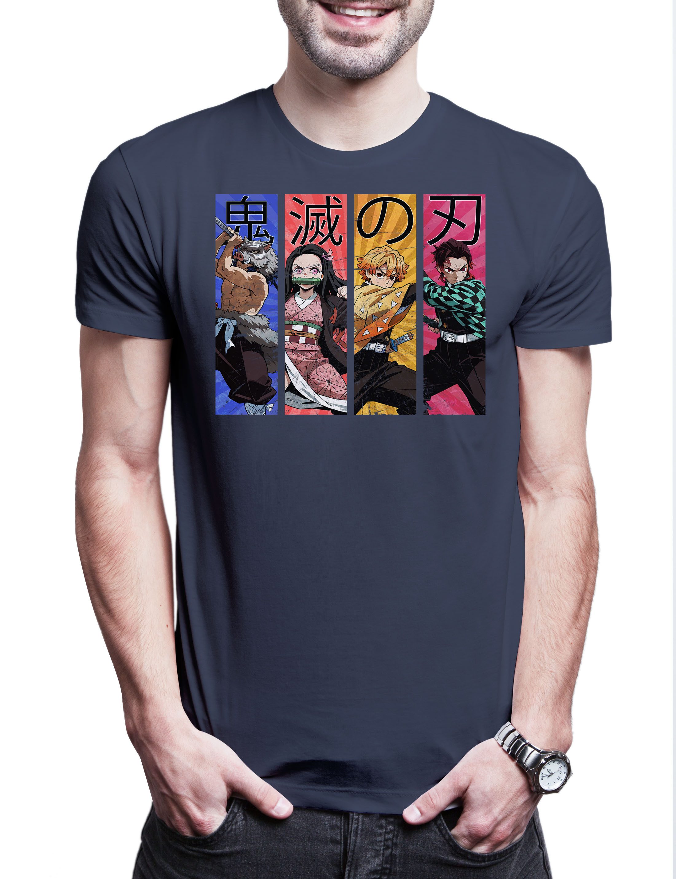 Print-Shirt Nezuko TanjiroHerren T-Shirt Child's Mörderpuppe Chucky Play