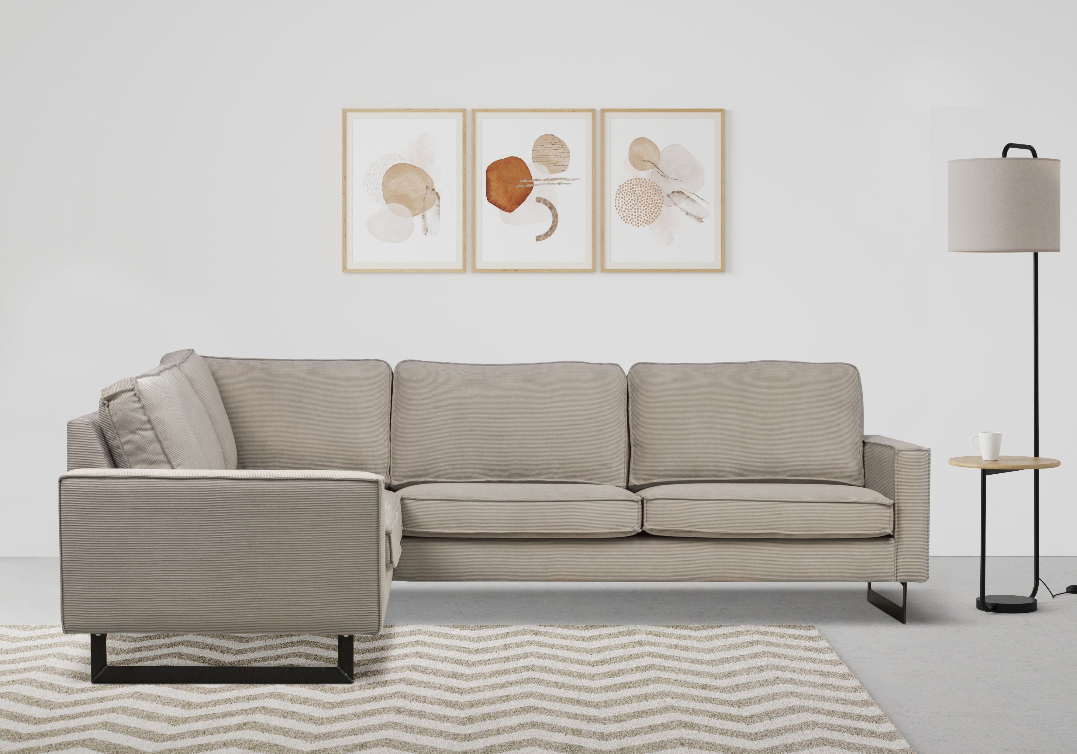 Places of Style Ecksofa Pinto, XXL, günstig online kaufen