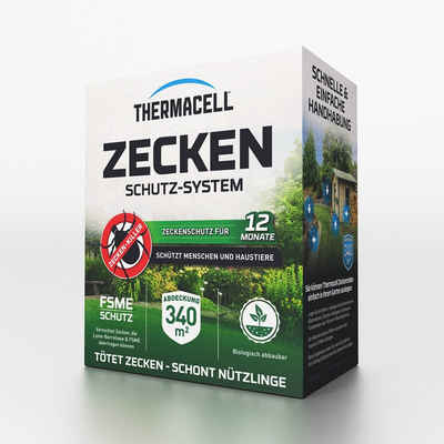 ThermaCell Zeckenschutzmittel Zeckenschutz 8er Pack - inklusive Rasch Mückenfreipapier, 8-St.