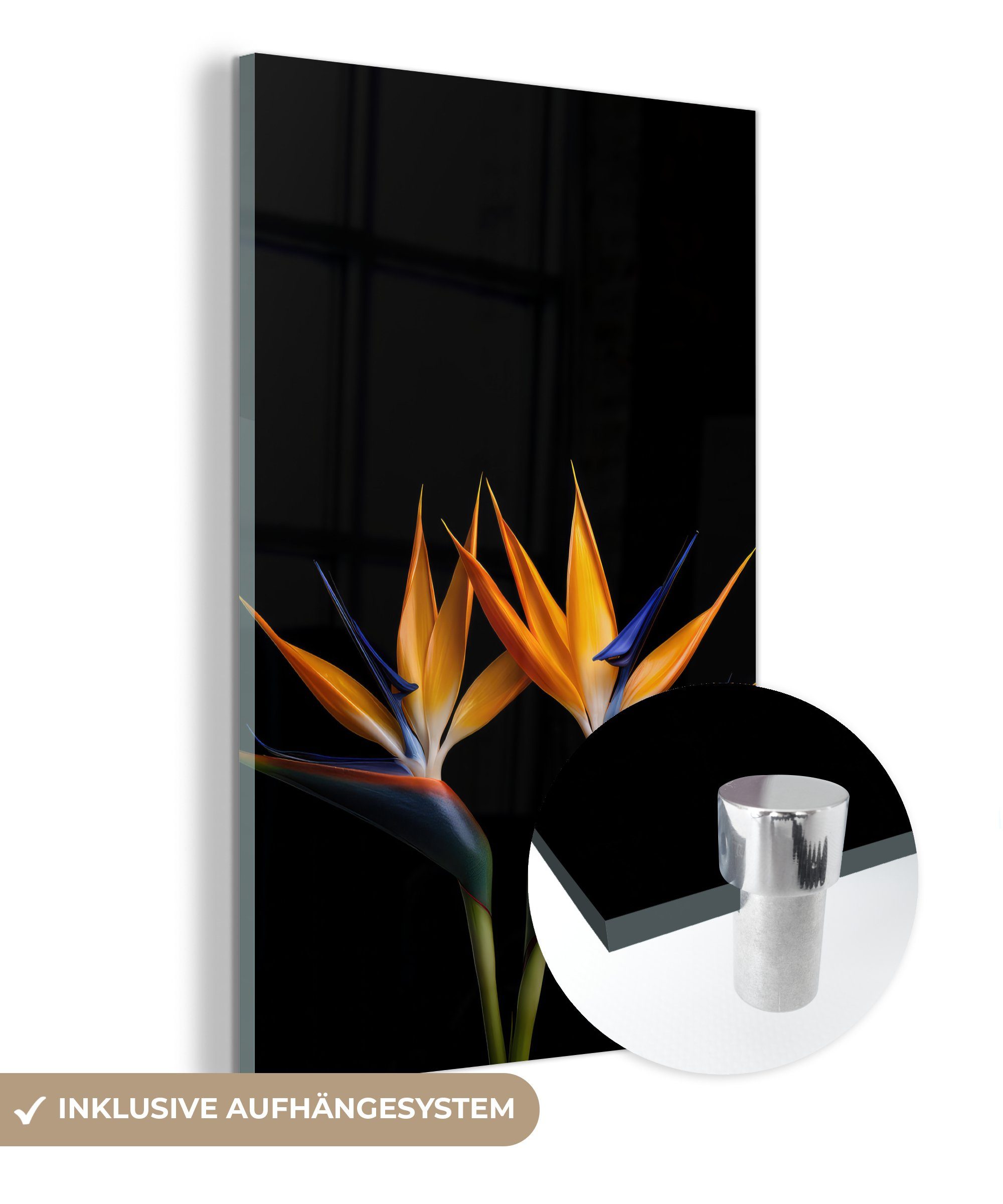 MuchoWow Acrylglasbild Pflanzen - Blumen - günstig online kaufen