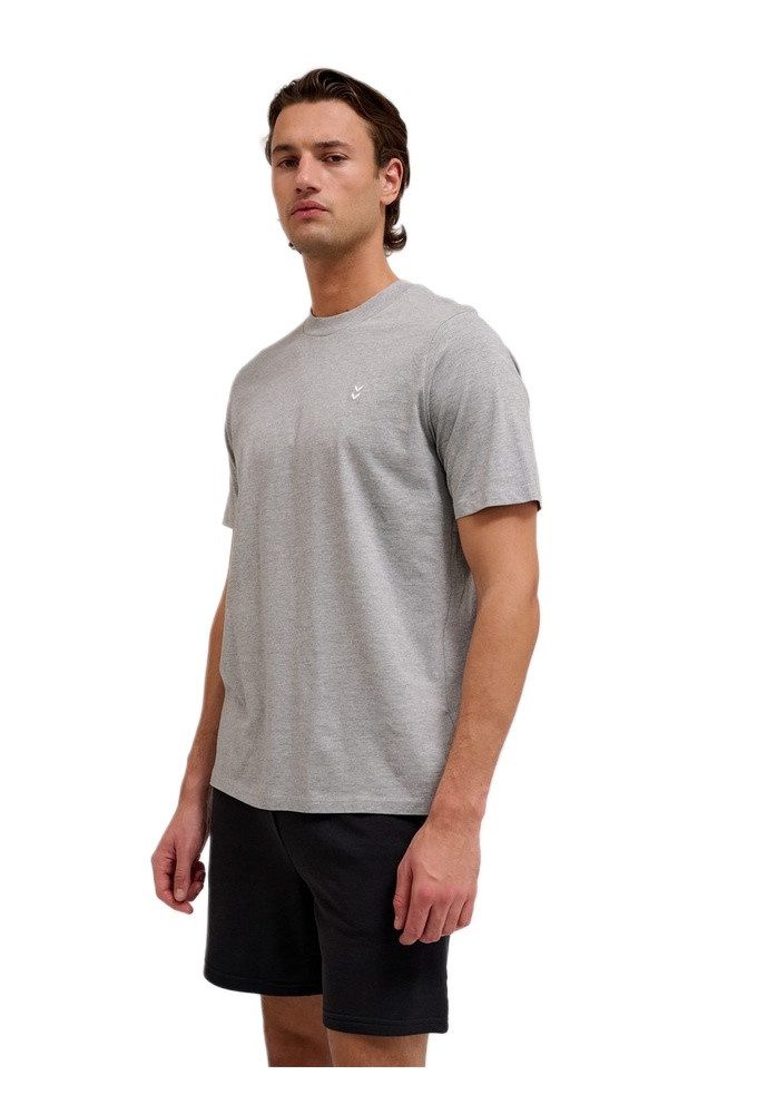 hummel T-Shirt hmlPULSE (Bio-Baumwolle) grau Herren günstig online kaufen