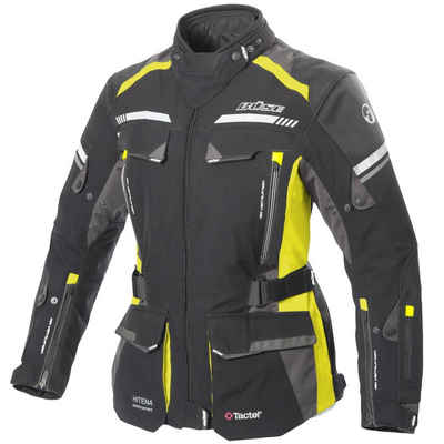 Büse Motorradjacke Büse Highland II Damen Jacke schwarz / gelb