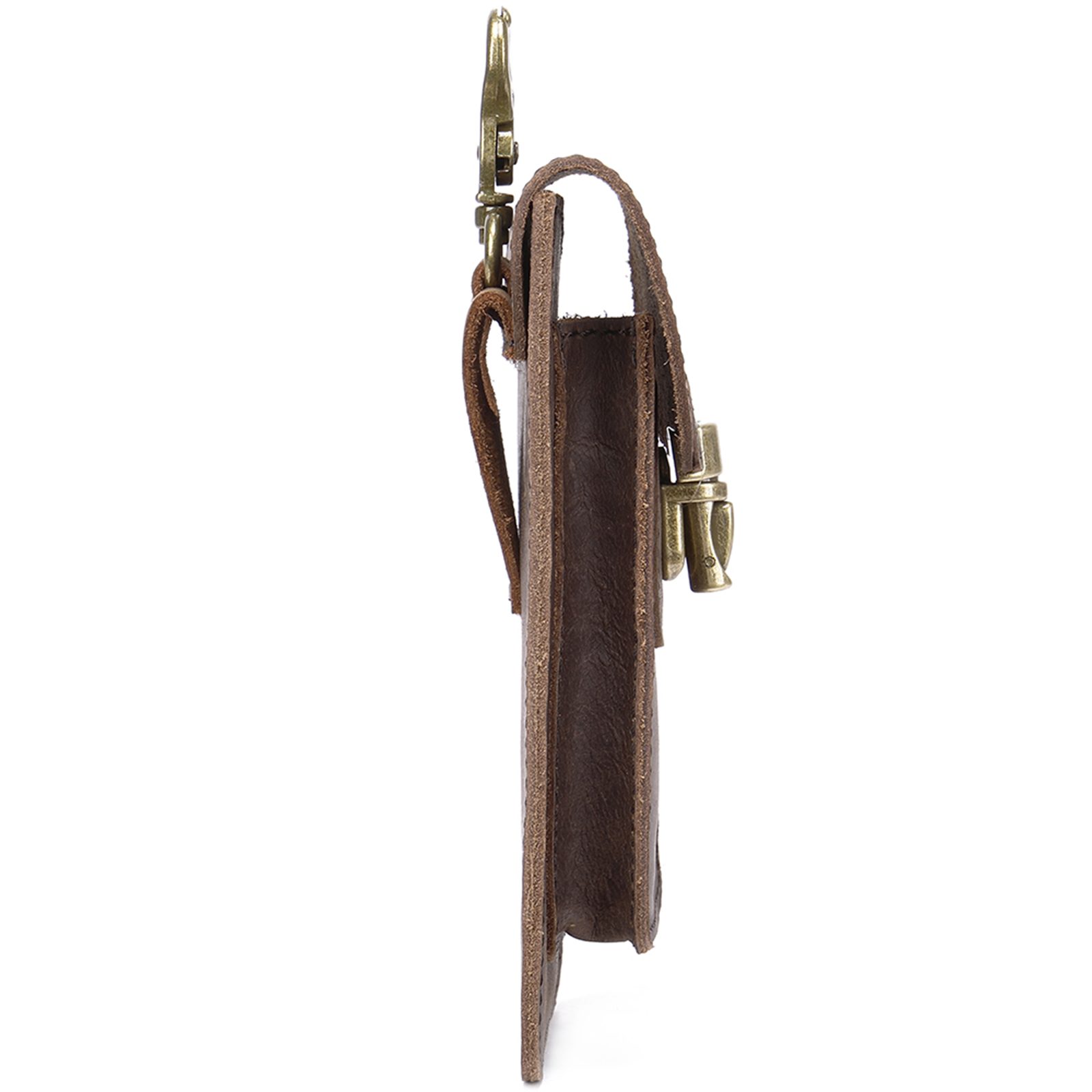 YUBRO-STUDIO Handytasche Herren Leder Handytasche Gürtel Holster mit Clip Vintage